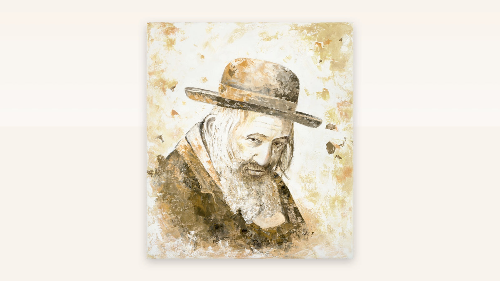 Modern Jewish Dancing Wall Art - Contemporary Judaica Art of Joy