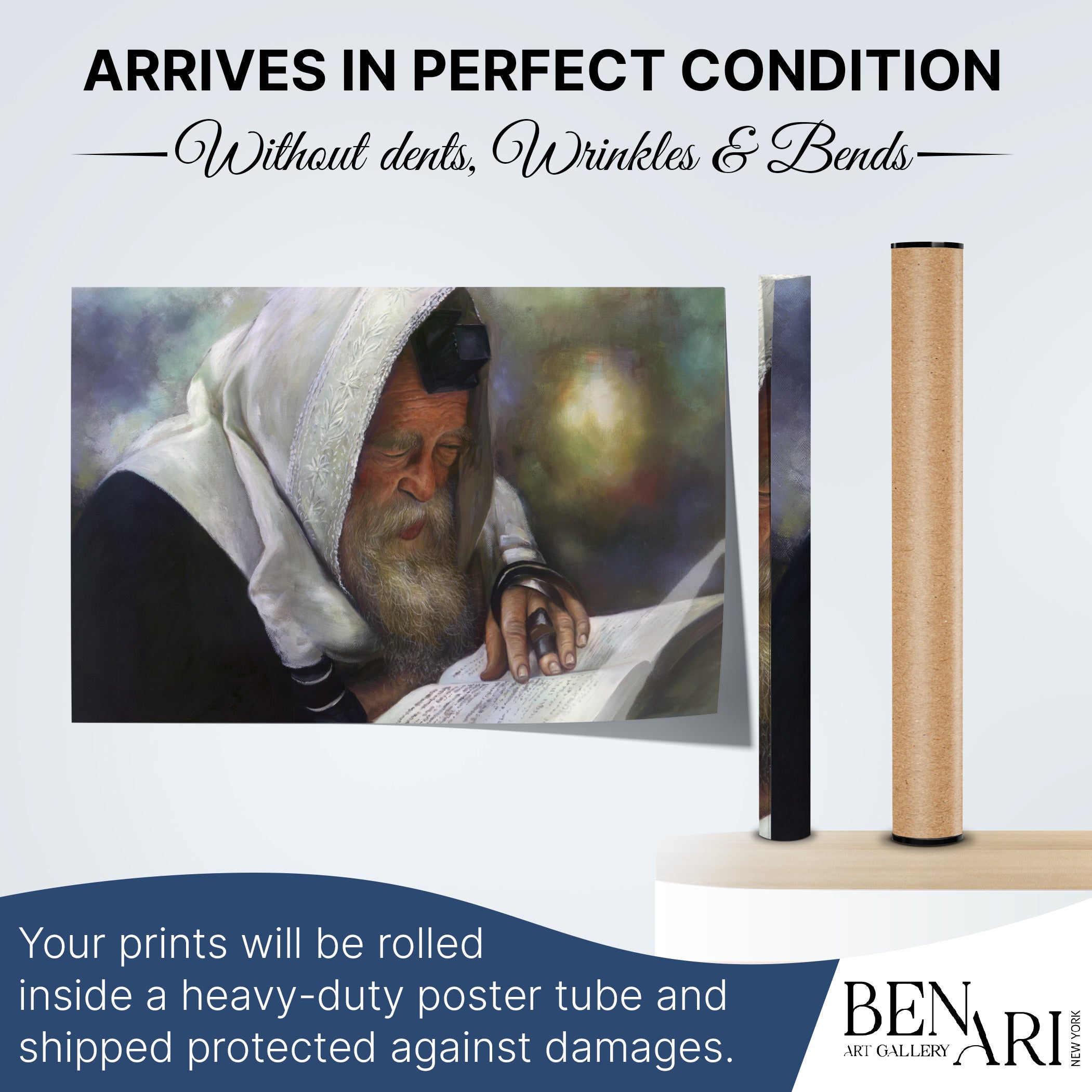 Rabbi Chaim Kanievsky Portrait Poster for Sukkah decor, featuring a serene, scholarly likeness, ideal for inspiring and enhancing your Sukkot celebrations.