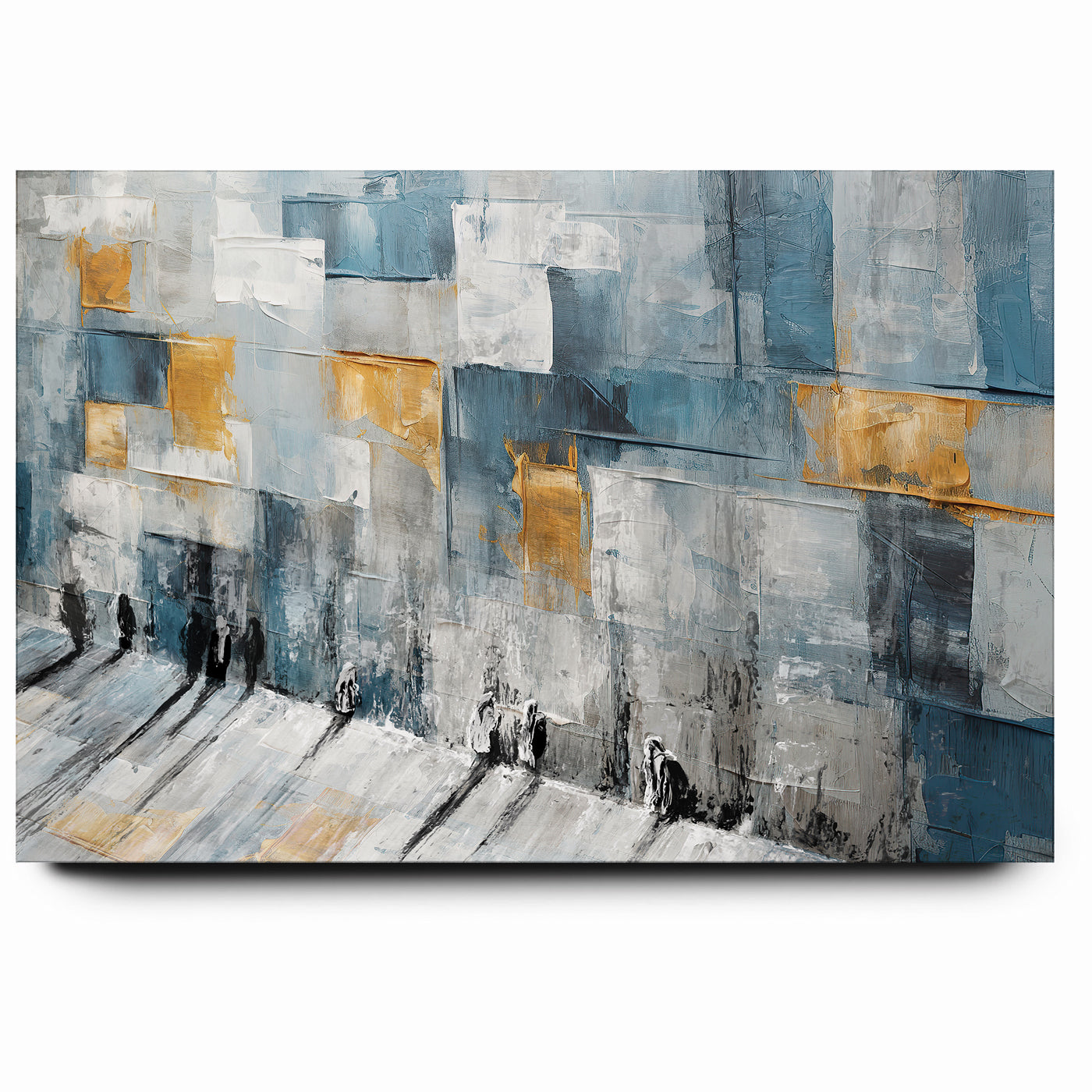 Facing Eternity - Modern Western Wall Jewish Wall Art by Avigdor Ben Ari
