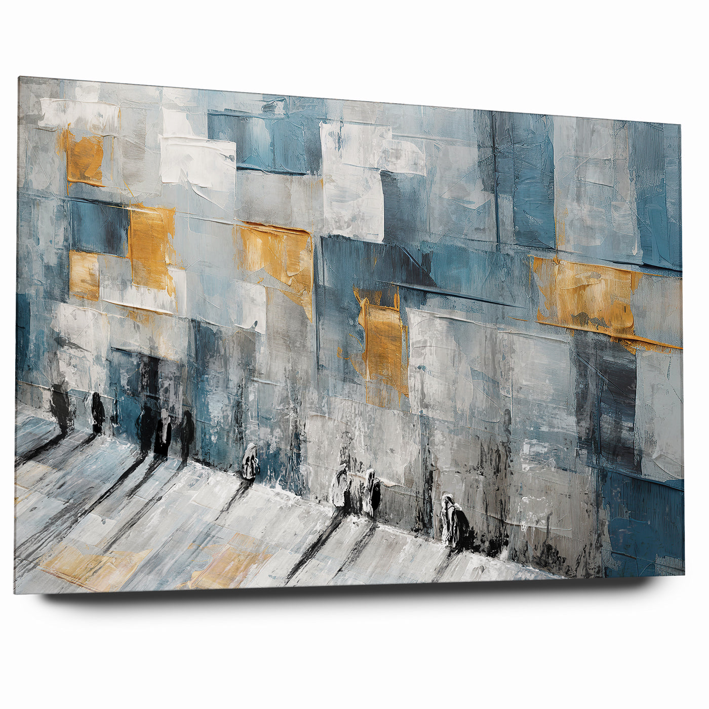 Facing Eternity - Modern Western Wall Jewish Wall Art by Avigdor Ben Ari