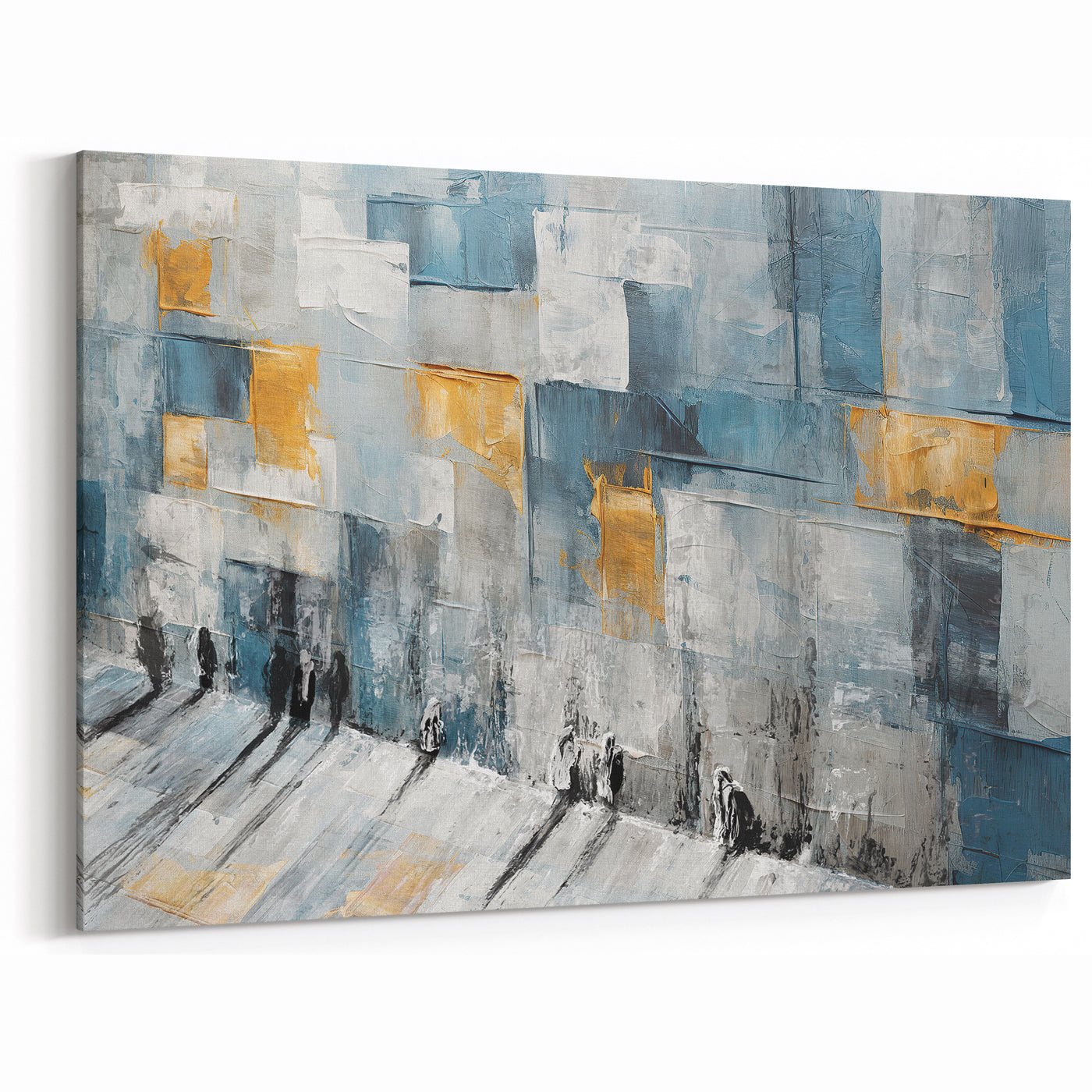 Facing Eternity - Modern Western Wall Jewish Wall Art by Avigdor Ben Ari