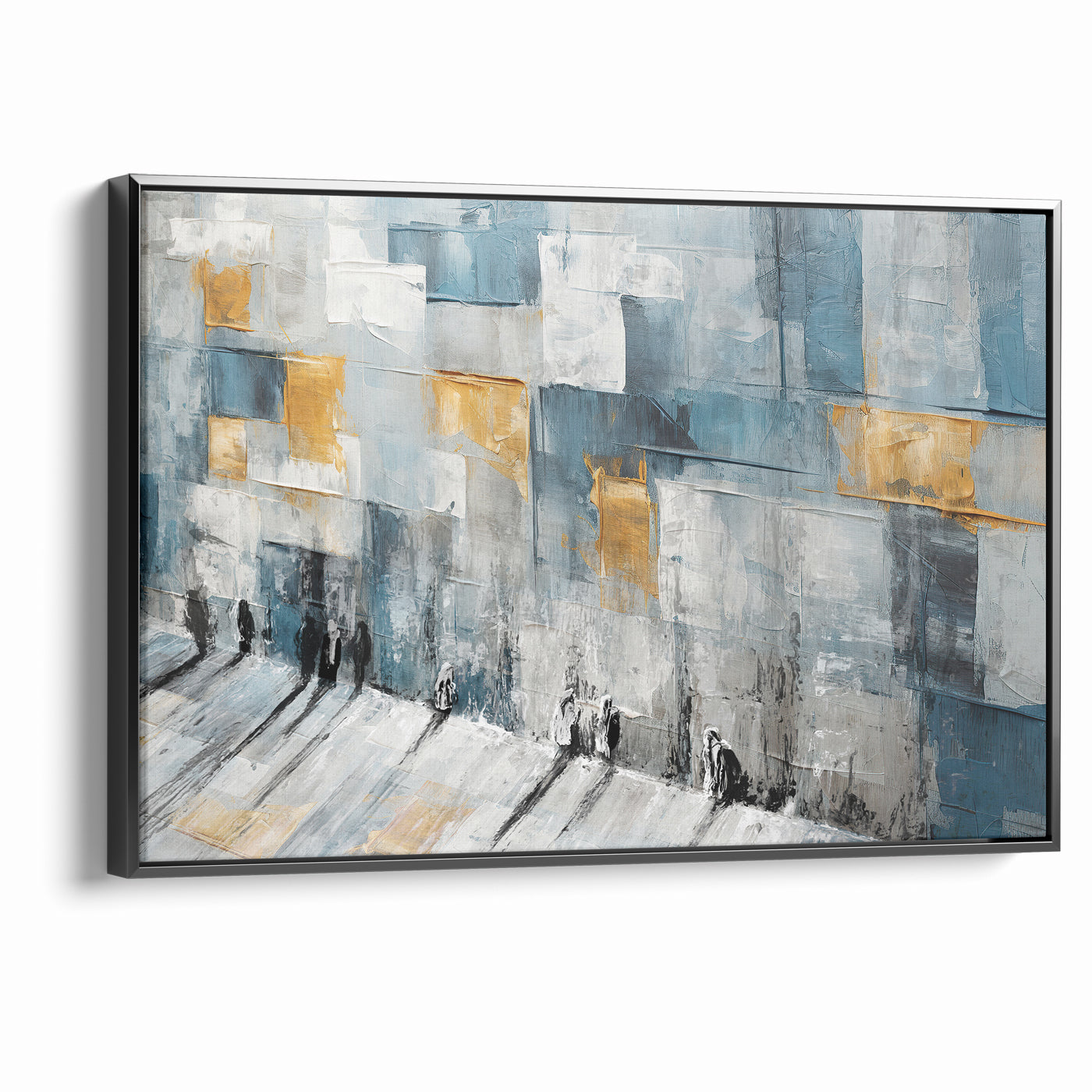 Facing Eternity - Modern Western Wall Jewish Wall Art by Avigdor Ben Ari
