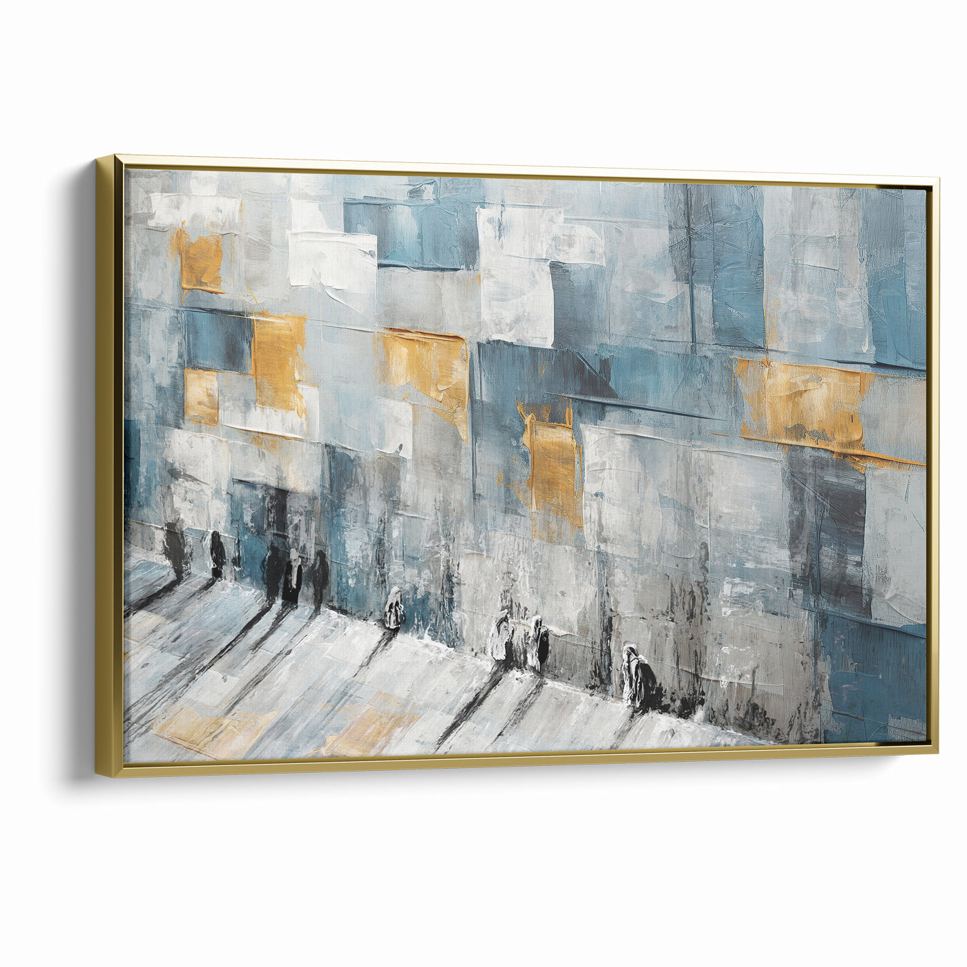 Facing Eternity - Modern Western Wall Jewish Wall Art by Avigdor Ben Ari