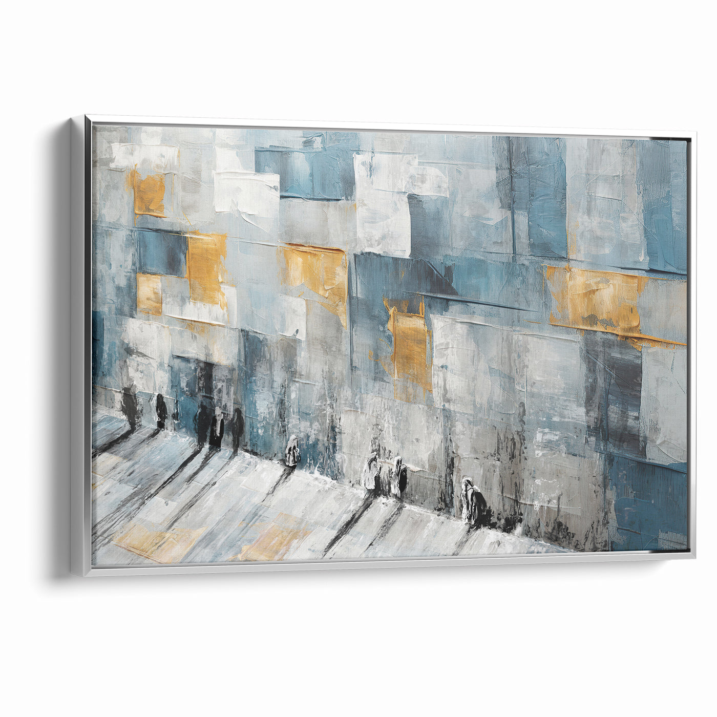 Facing Eternity - Modern Western Wall Jewish Wall Art by Avigdor Ben Ari