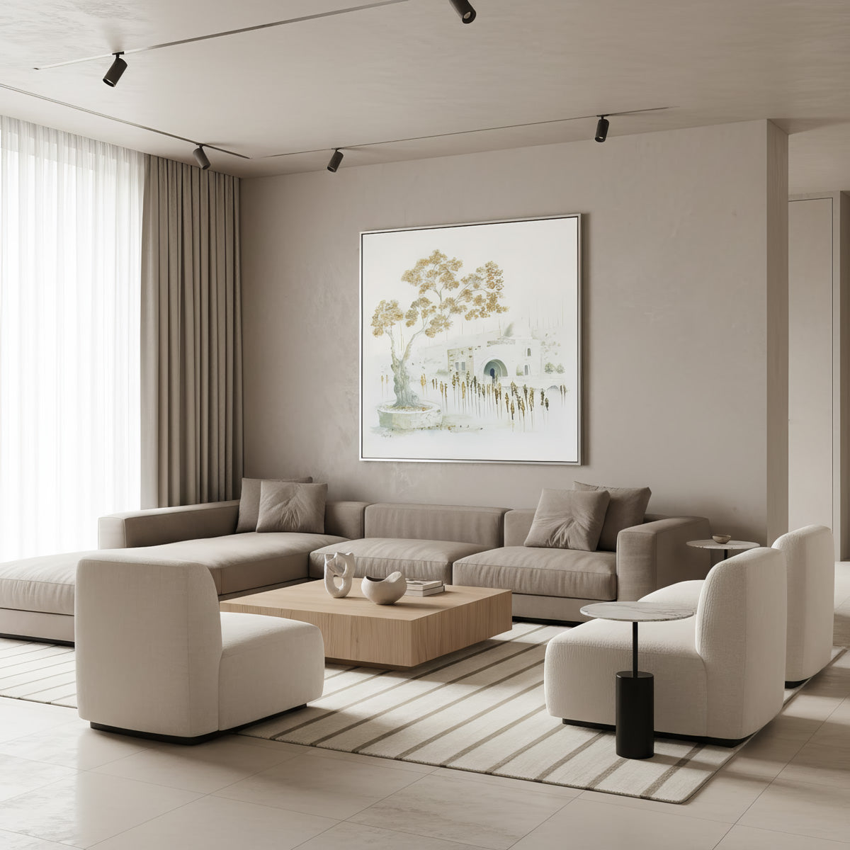 The Mother of the Road - Modern Jewish Rachel's Tomb Wall Art Print