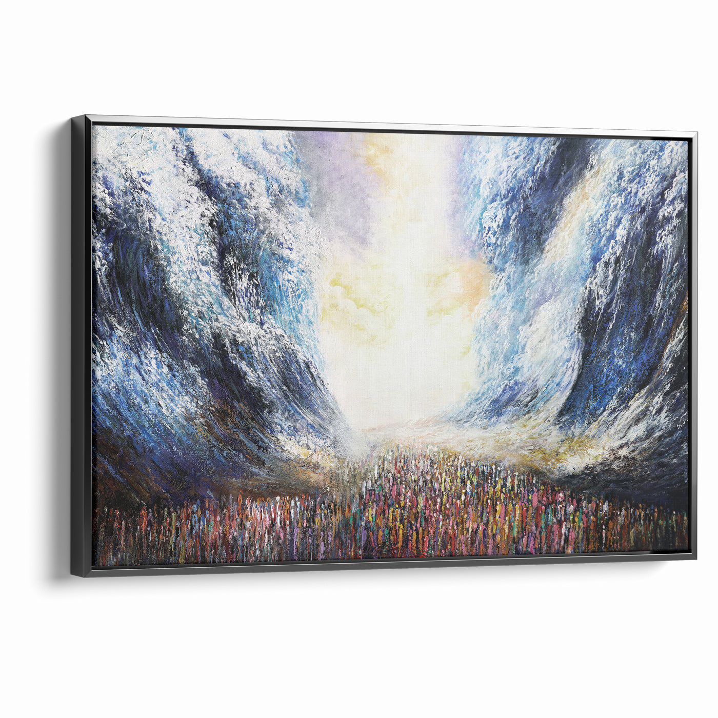 Vaya'aminu BaHashem Splitting of the Sea Jewish Wall Art Print