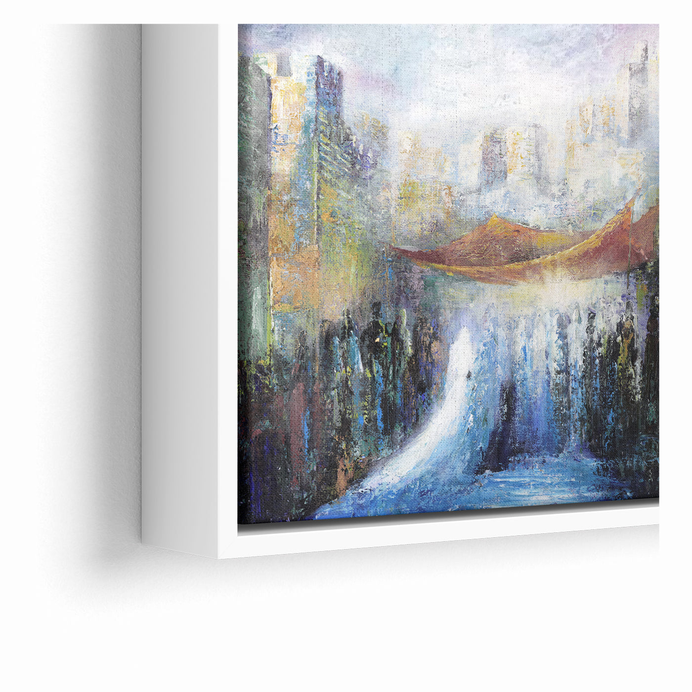Kol Sason VeKol Simcha Jewish Wedding Chuppah Wall Art Print