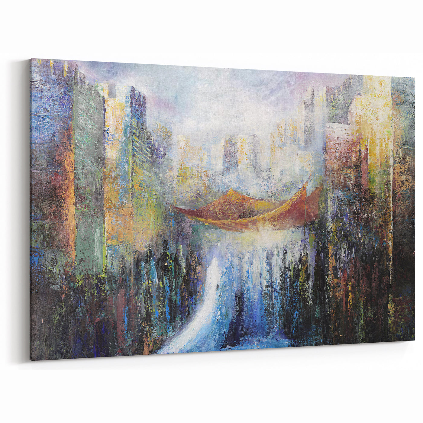 Kol Sason VeKol Simcha Jewish Wedding Chuppah Wall Art Print