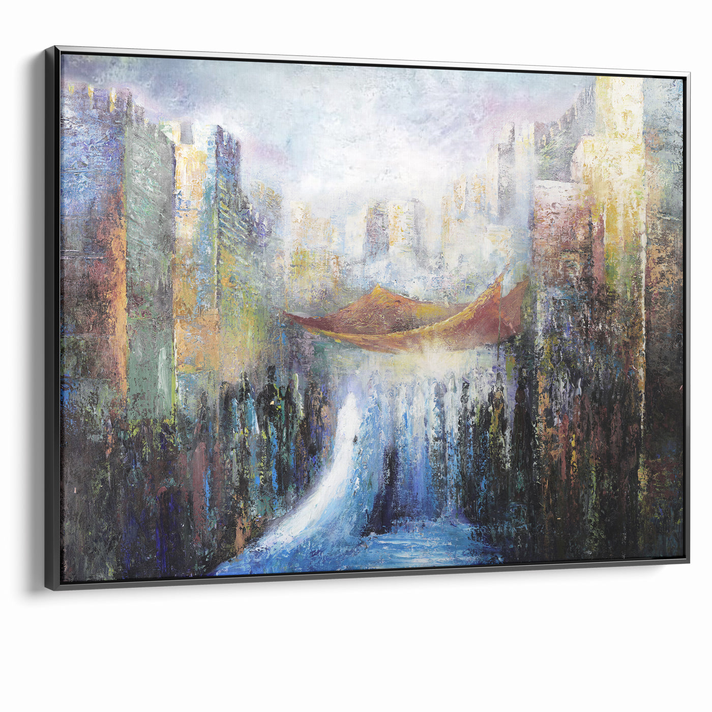 Kol Sason VeKol Simcha Jewish Wedding Chuppah Wall Art Print