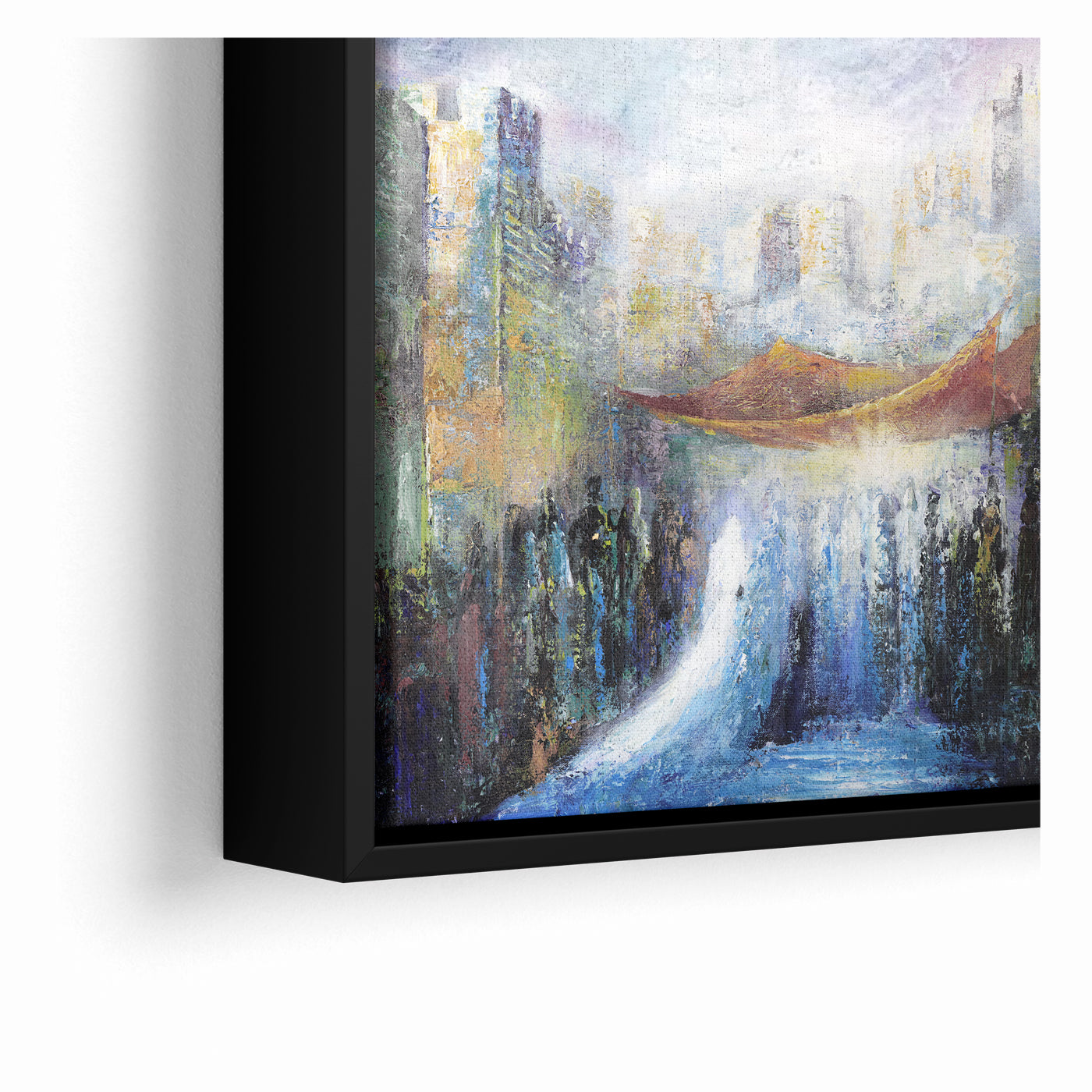 Kol Sason VeKol Simcha Jewish Wedding Chuppah Wall Art Print