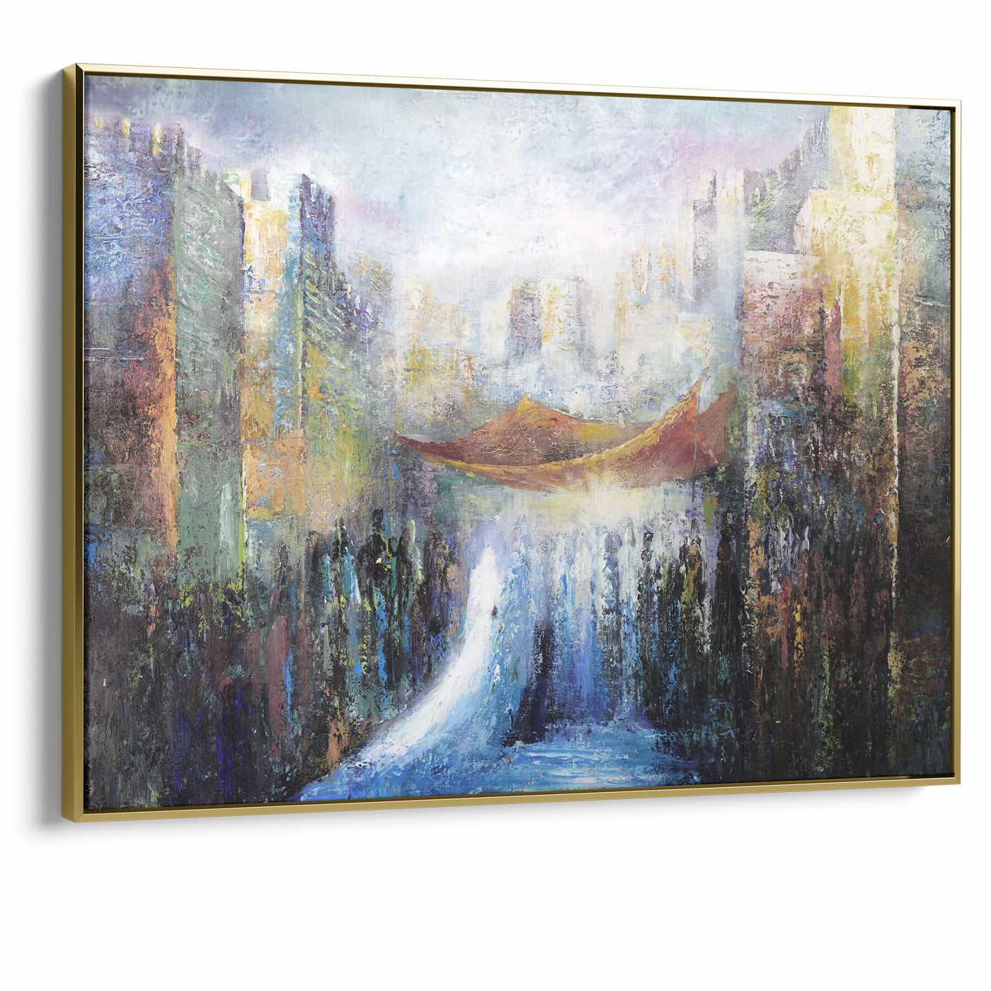 Kol Sason VeKol Simcha Jewish Wedding Chuppah Wall Art Print