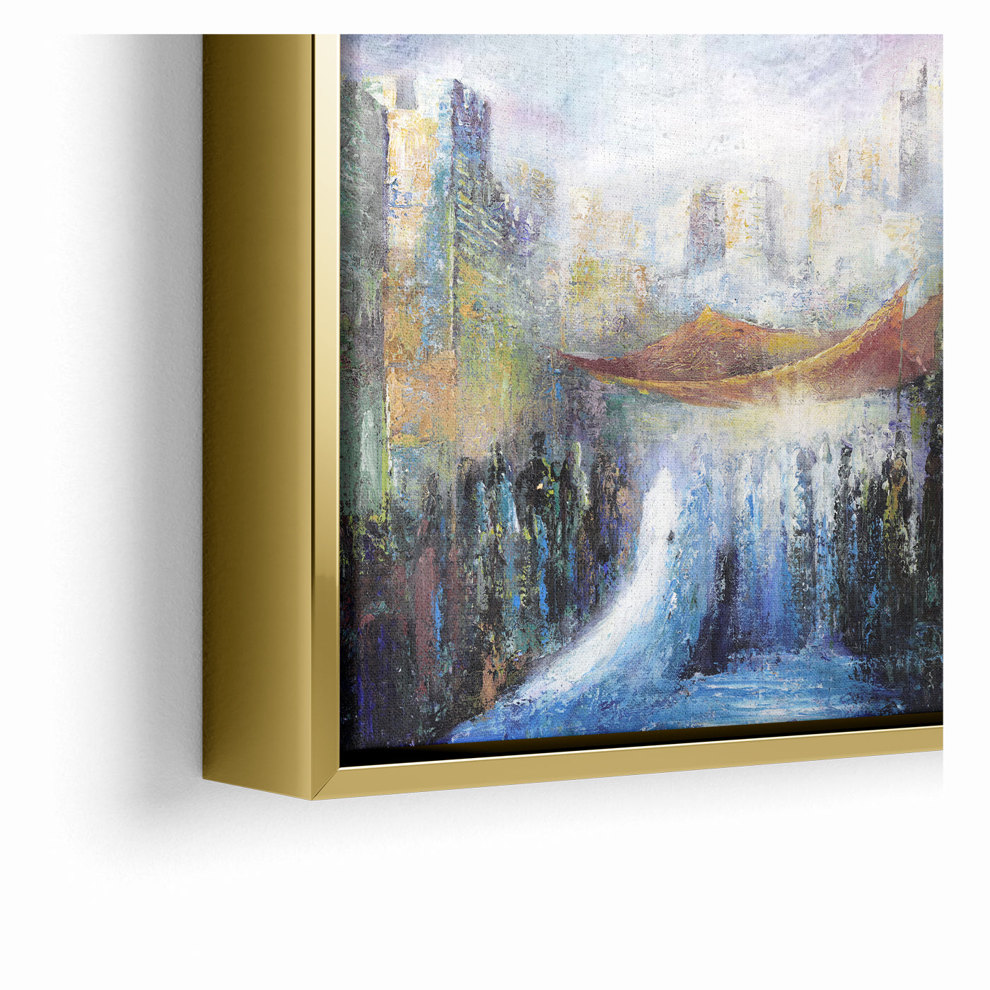 Kol Sason VeKol Simcha Jewish Wedding Chuppah Wall Art Print