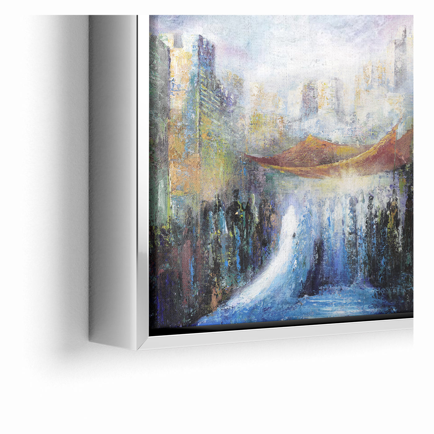 Kol Sason VeKol Simcha Jewish Wedding Chuppah Wall Art Print
