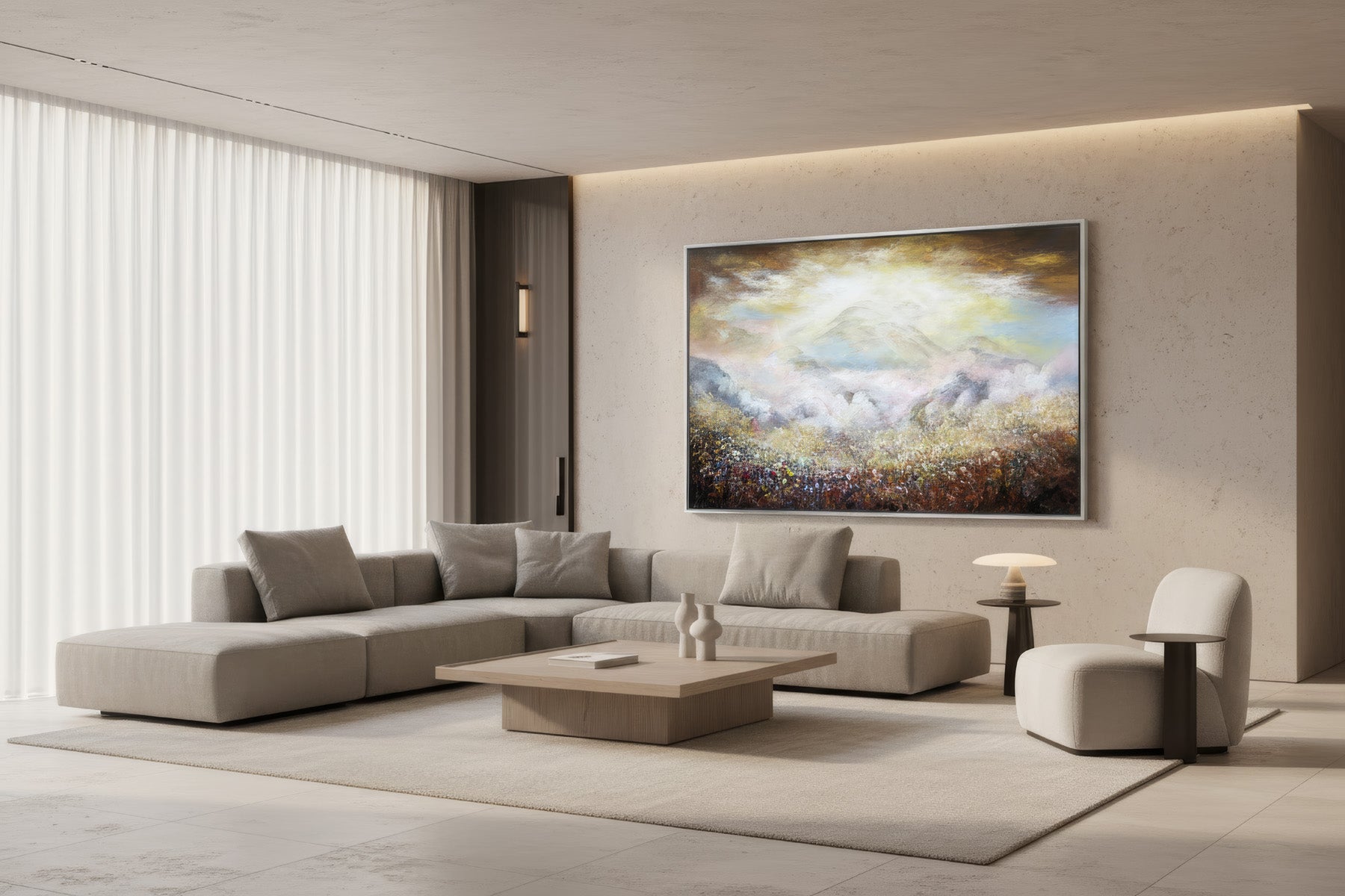 Giving of the Torah at Mount Sinai - Jewish Wall Art by Yossi Bitton