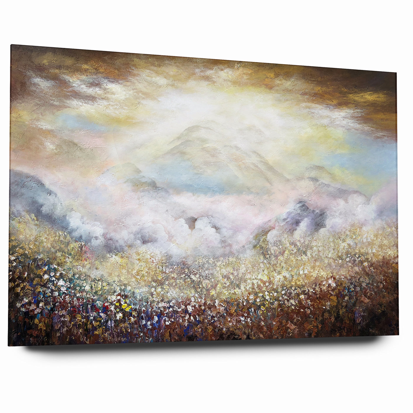 Giving of the Torah at Mount Sinai - Jewish Wall Art by Yossi Bitton