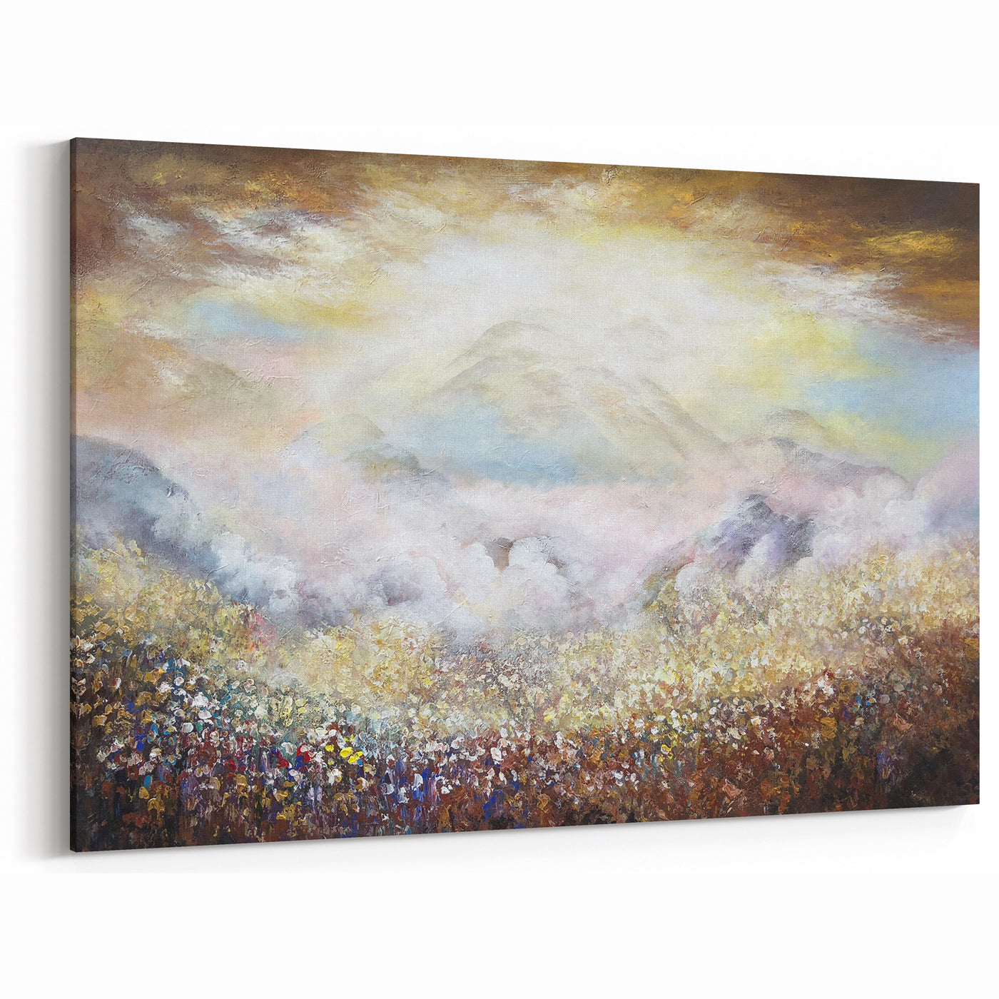 Giving of the Torah at Mount Sinai - Jewish Wall Art by Yossi Bitton