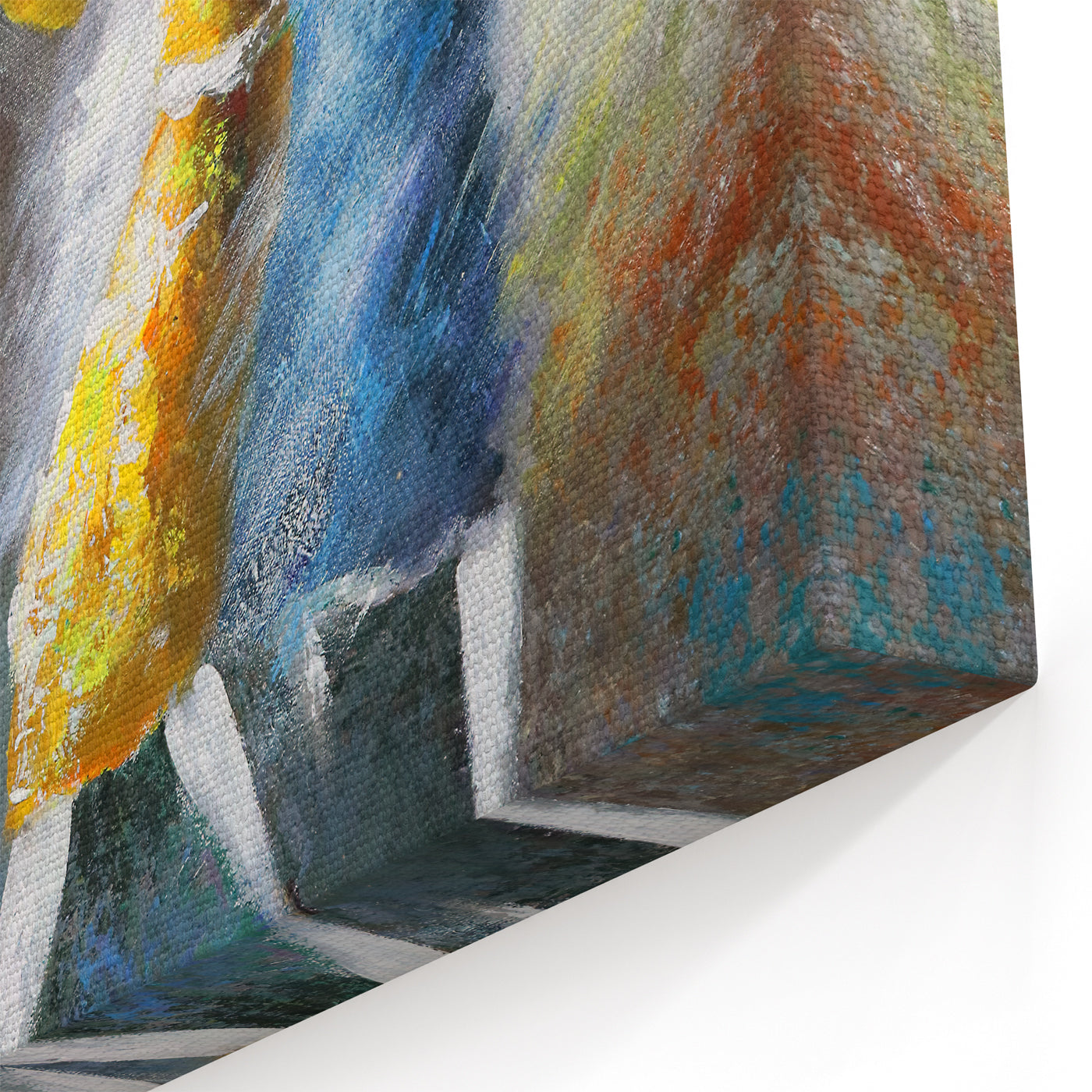 Circles of Joy - Modern Jewish Wall Art of Chassidic Dance by Yossi Bitton