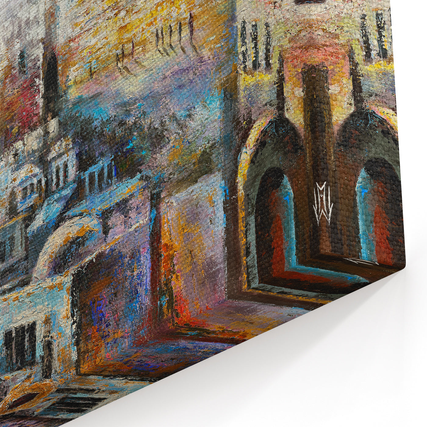 Moriah, Jerusalem - Modern Jewish Wall Art of the Western Wall