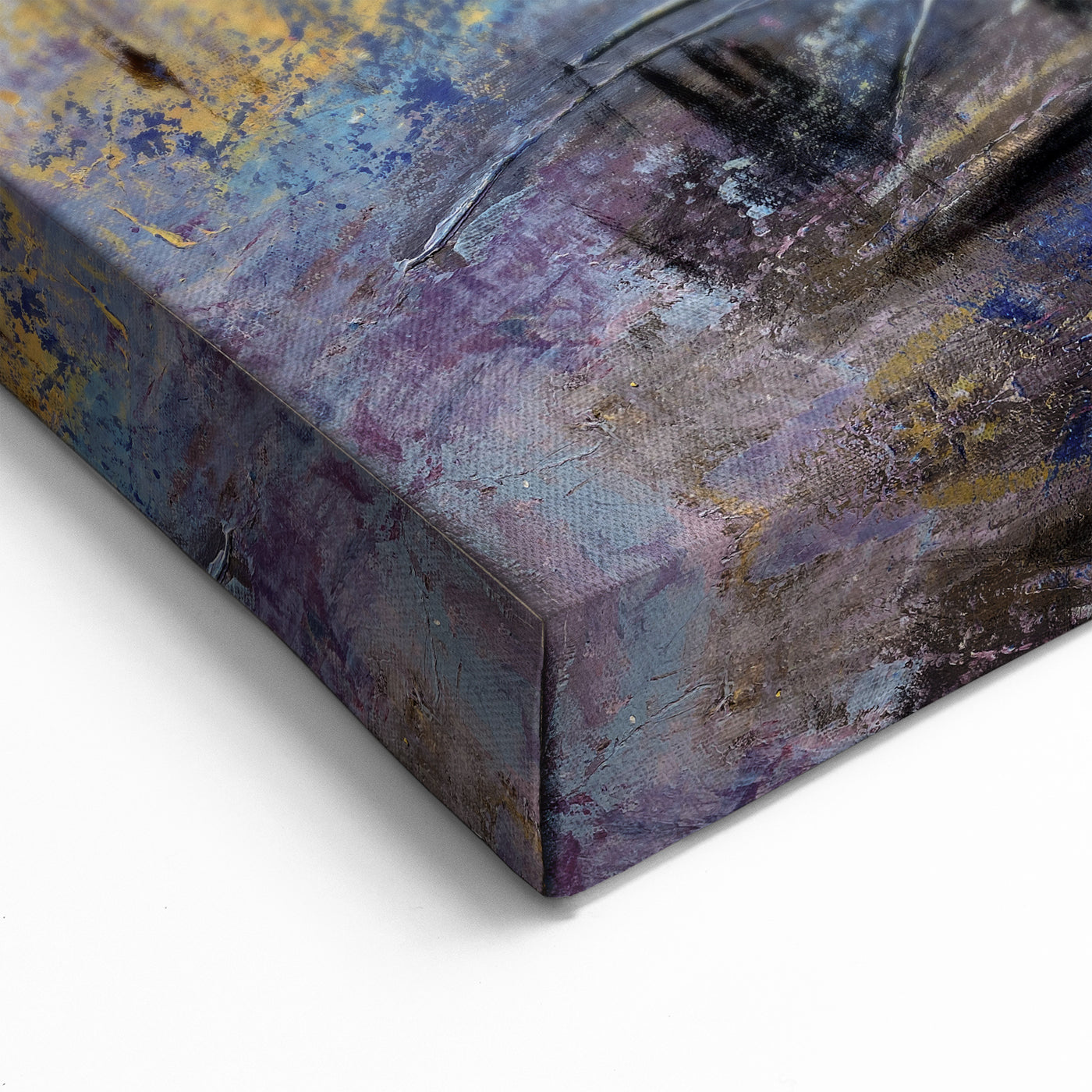 Jerusalem Wall Art - Modern Judaica Canvas & Acrylic by Yossi Bitton