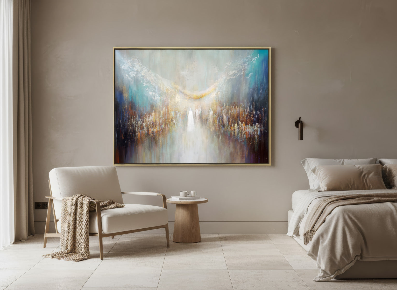 Chuppah Wall Art - Modern Jewish Wedding Canvas & Acrylic Art