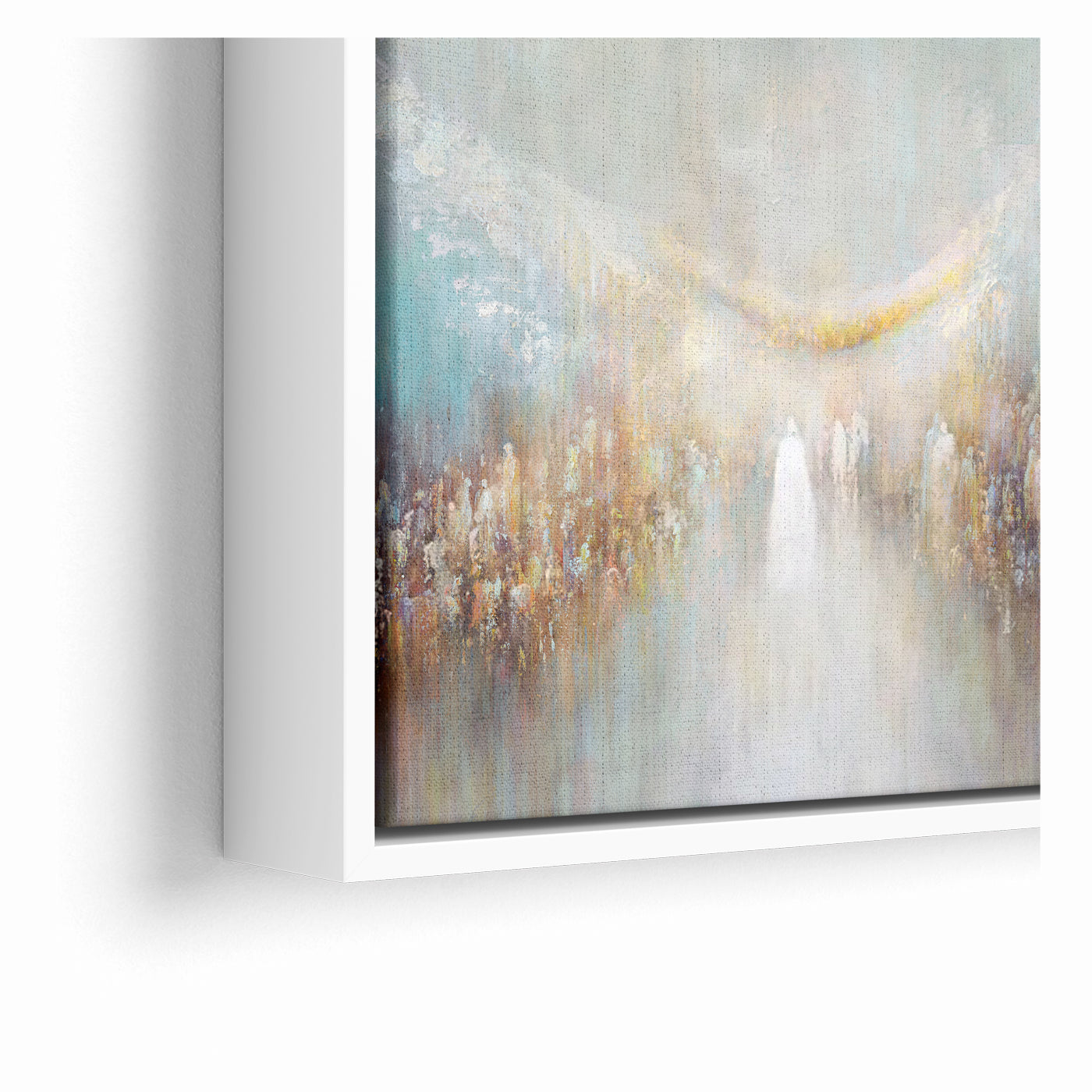 Chuppah Wall Art - Modern Jewish Wedding Canvas & Acrylic Art