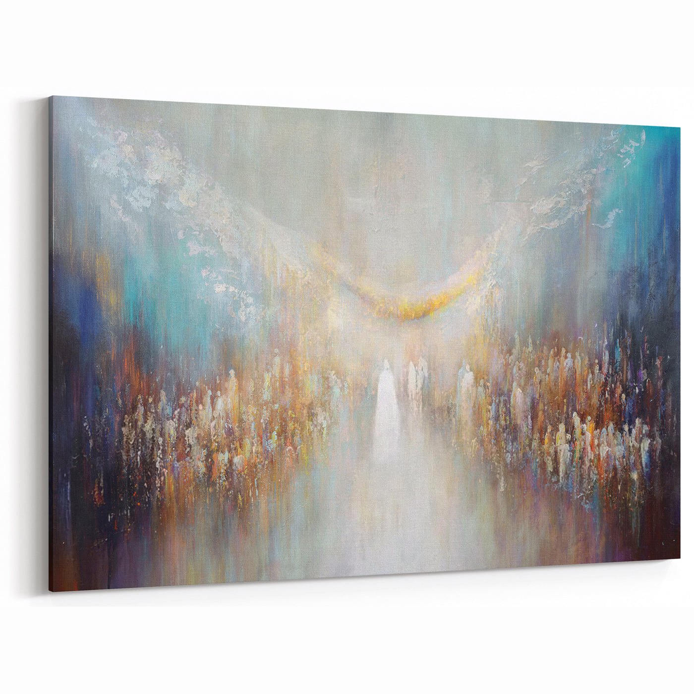 Chuppah Wall Art - Modern Jewish Wedding Canvas & Acrylic Art