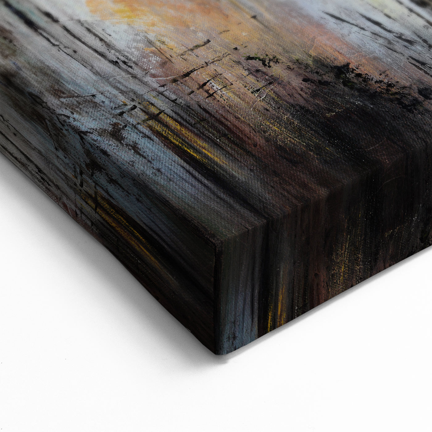 Jerusalem Wall Art - Modern Judaica Canvas & Acrylic by Yossi Bitton