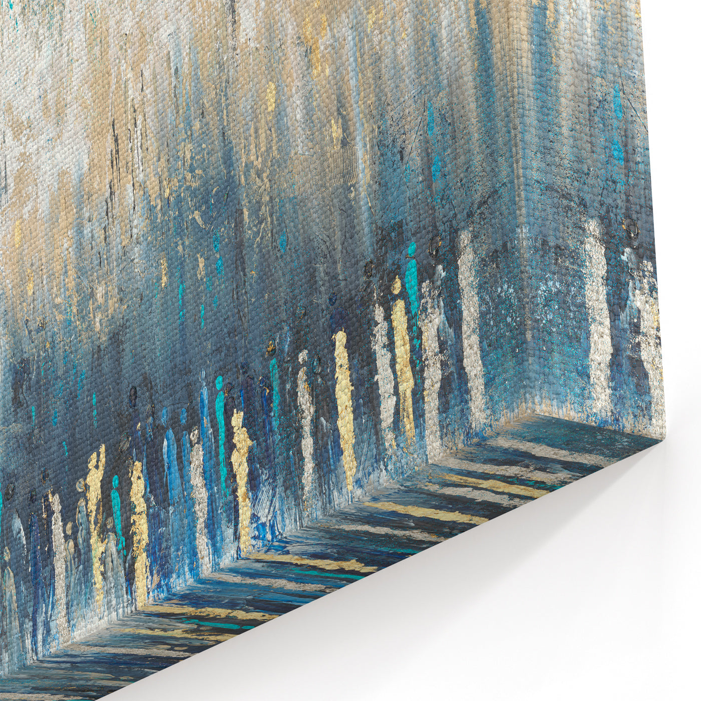 Western Wall Wall Art - Gathered at the Kotel Modern Jewish Art