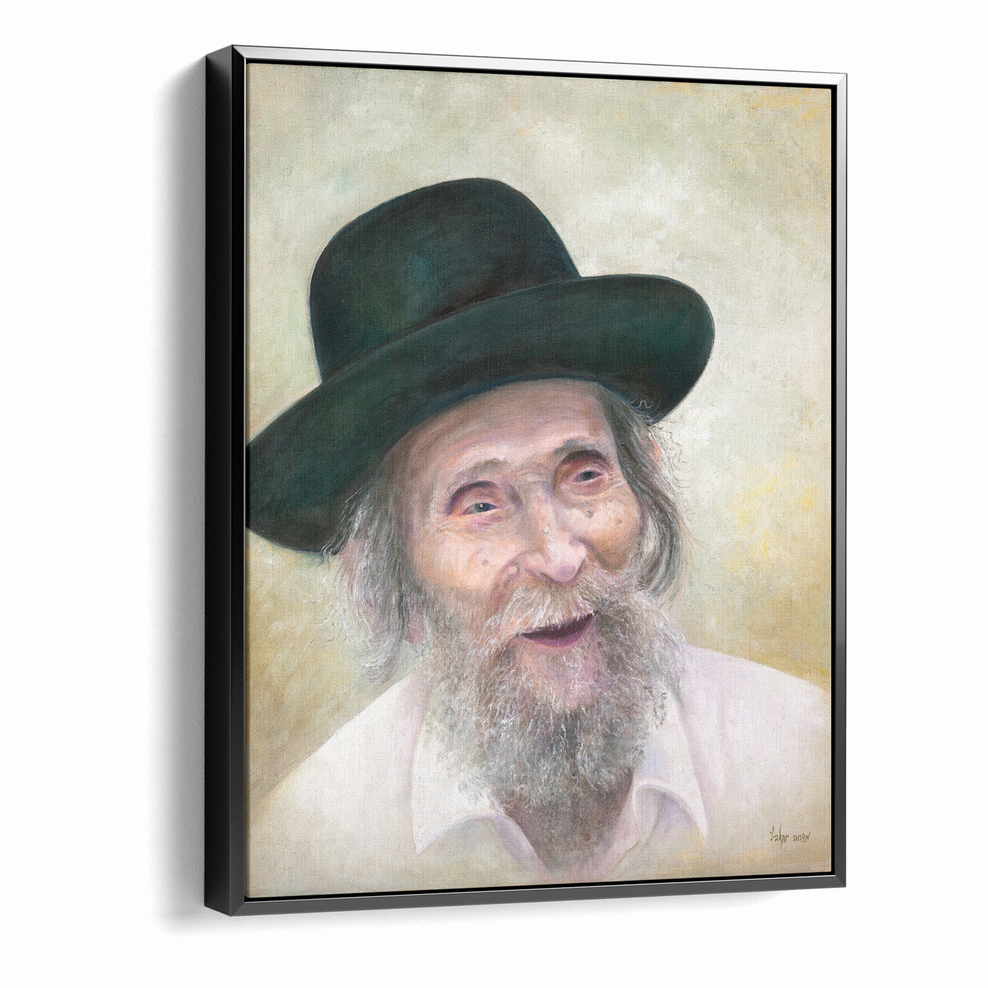 Modern Jewish Wall Art of Rabbi Yoel Shteinman zt'l Tribute