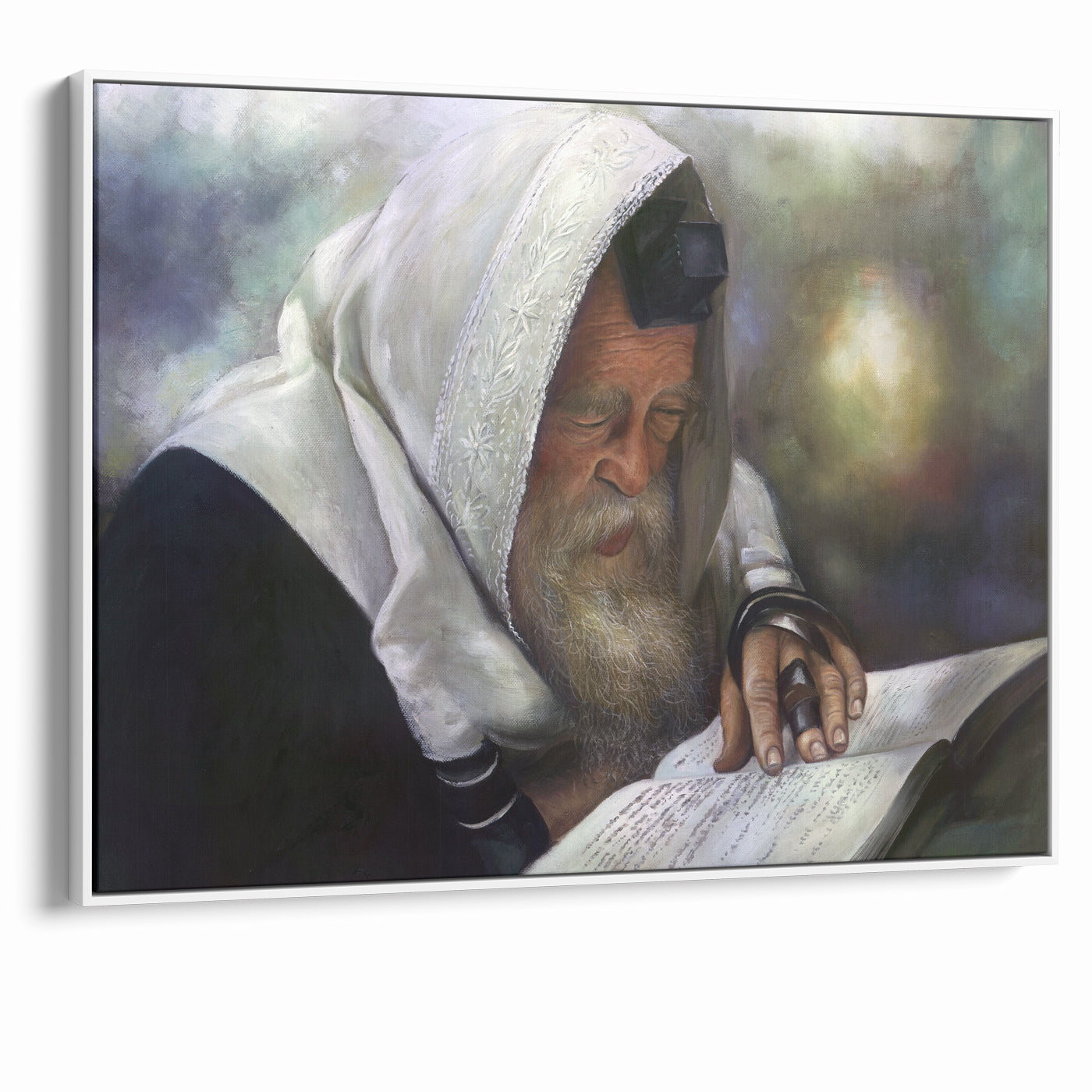 Modern Jewish Wall Art of Rabbi Chaim Kanievsky zt'l Tribute