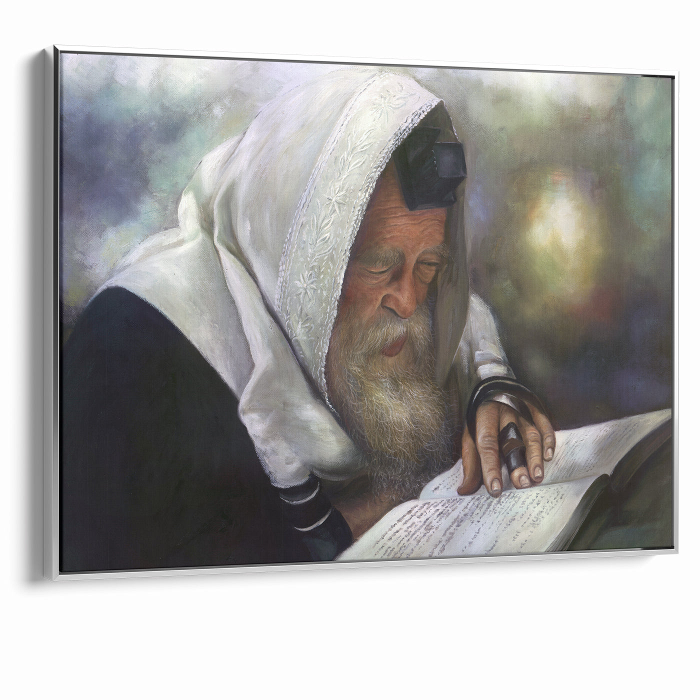 Modern Jewish Wall Art of Rabbi Chaim Kanievsky zt'l Tribute
