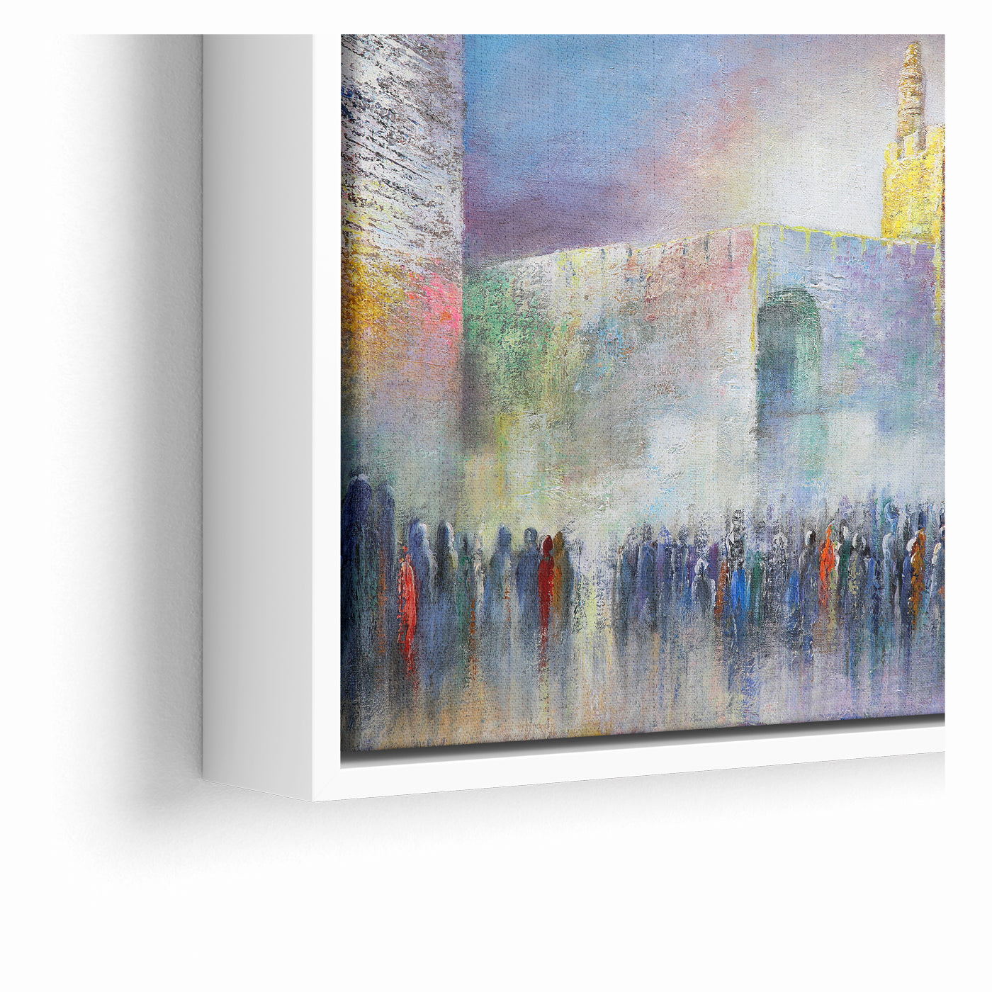 Jerusalem Wall Art - Old City Streets | Modern Judaica Art