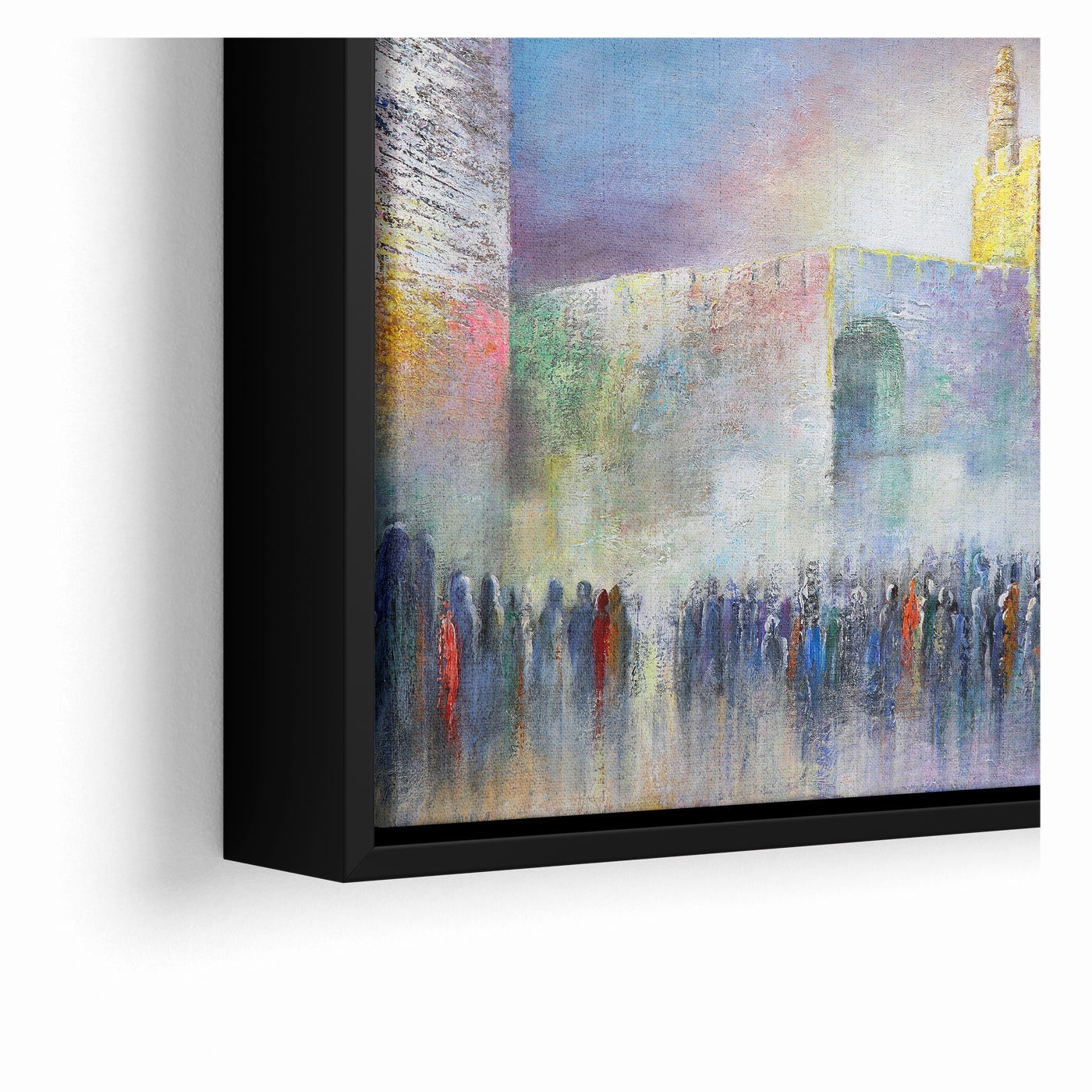 Jerusalem Wall Art - Old City Streets | Modern Judaica Art