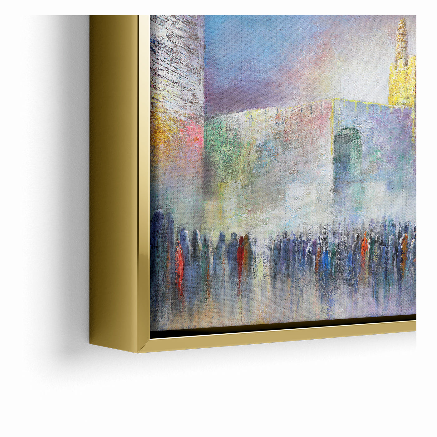 Jerusalem Wall Art - Old City Streets | Modern Judaica Art