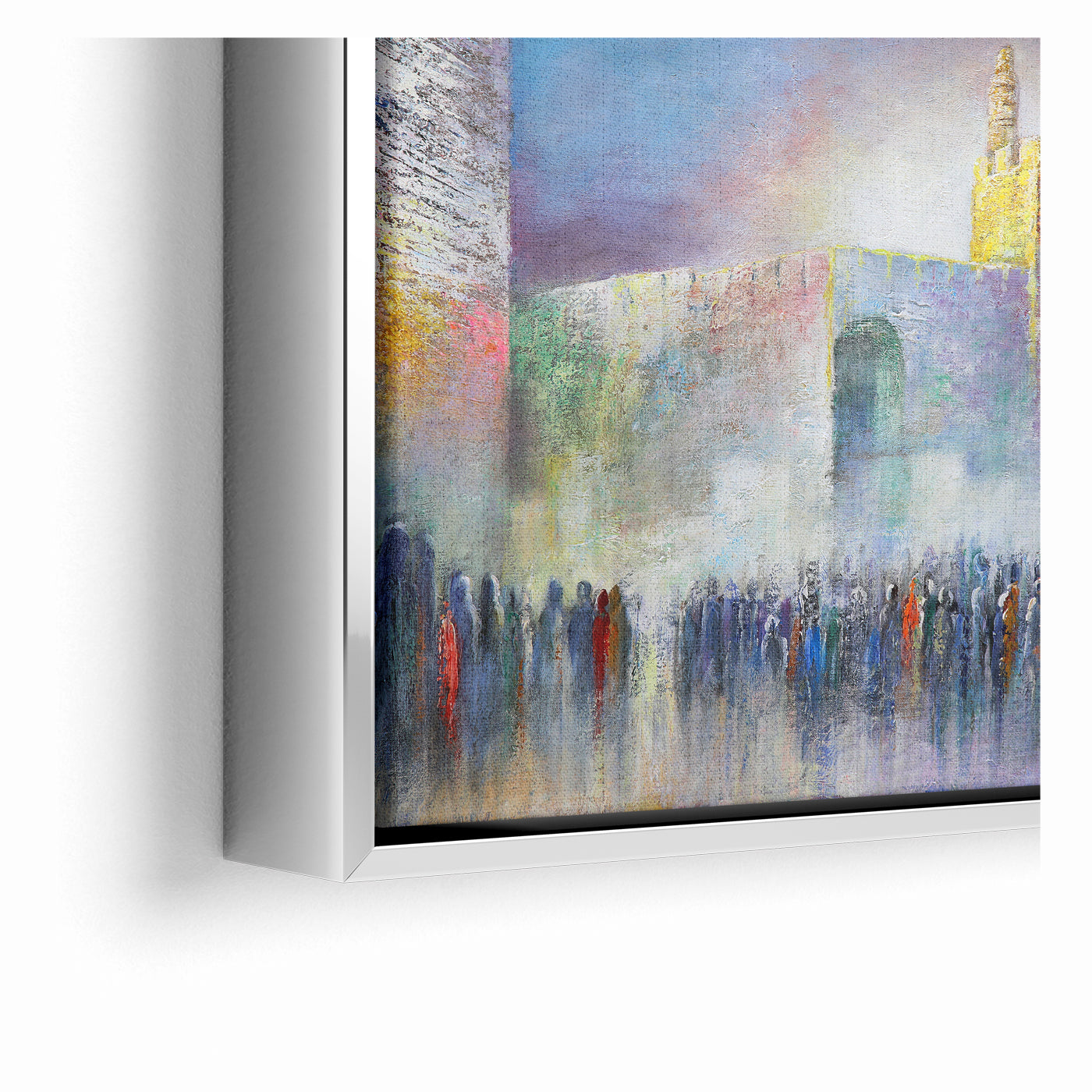 Jerusalem Wall Art - Old City Streets | Modern Judaica Art