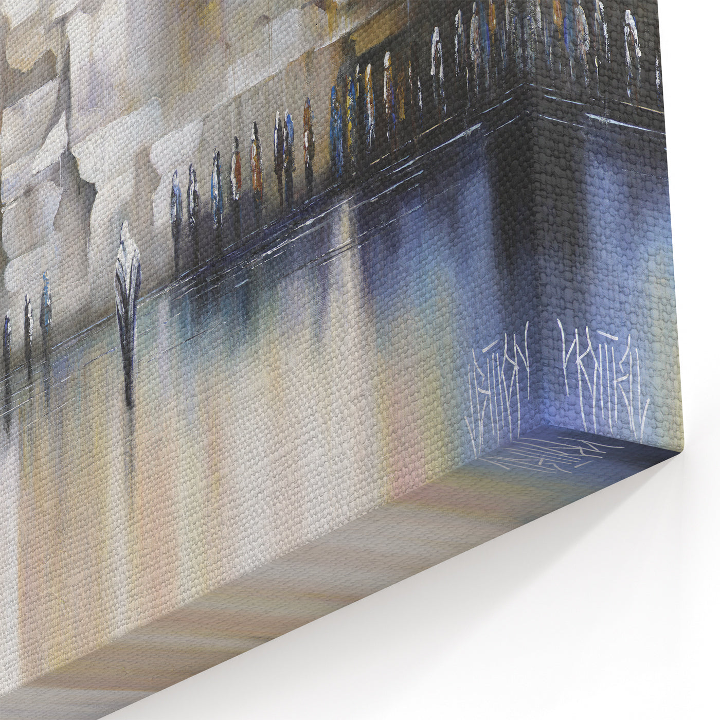 Western Wall Art - Prayers in Abstract | Modern Judaica by Yossi Bitton