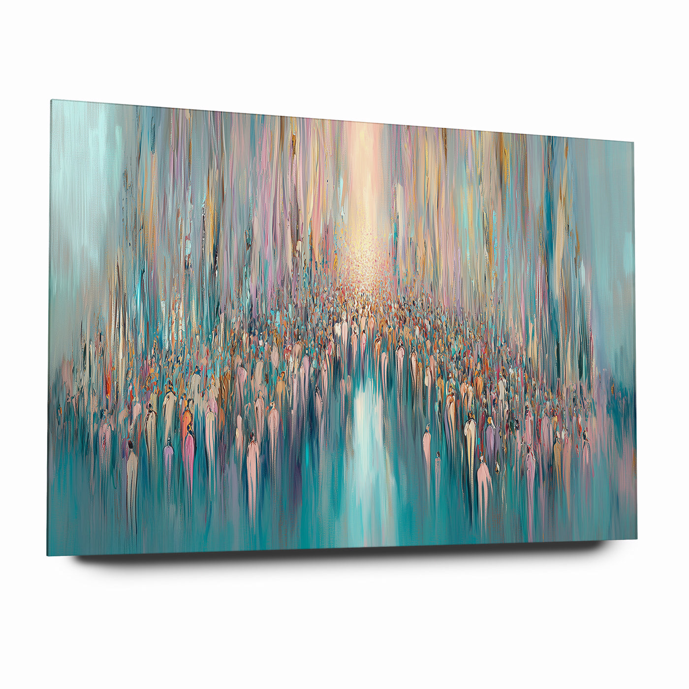 Between the Waters, The Crossing of the Red Sea – Abstract Biblical Painting