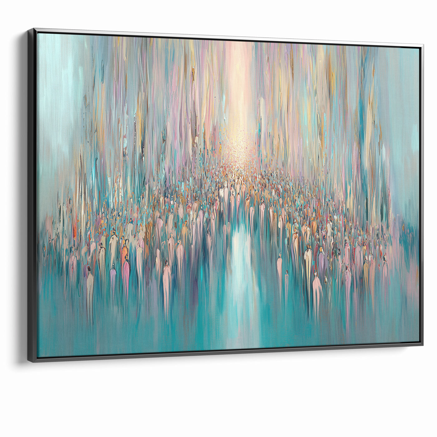 Between the Waters, The Crossing of the Red Sea – Abstract Biblical Painting