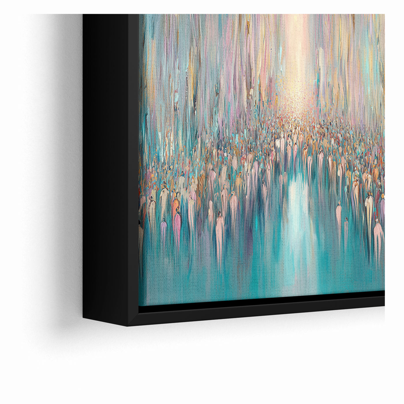 Between the Waters, The Crossing of the Red Sea – Abstract Biblical Painting