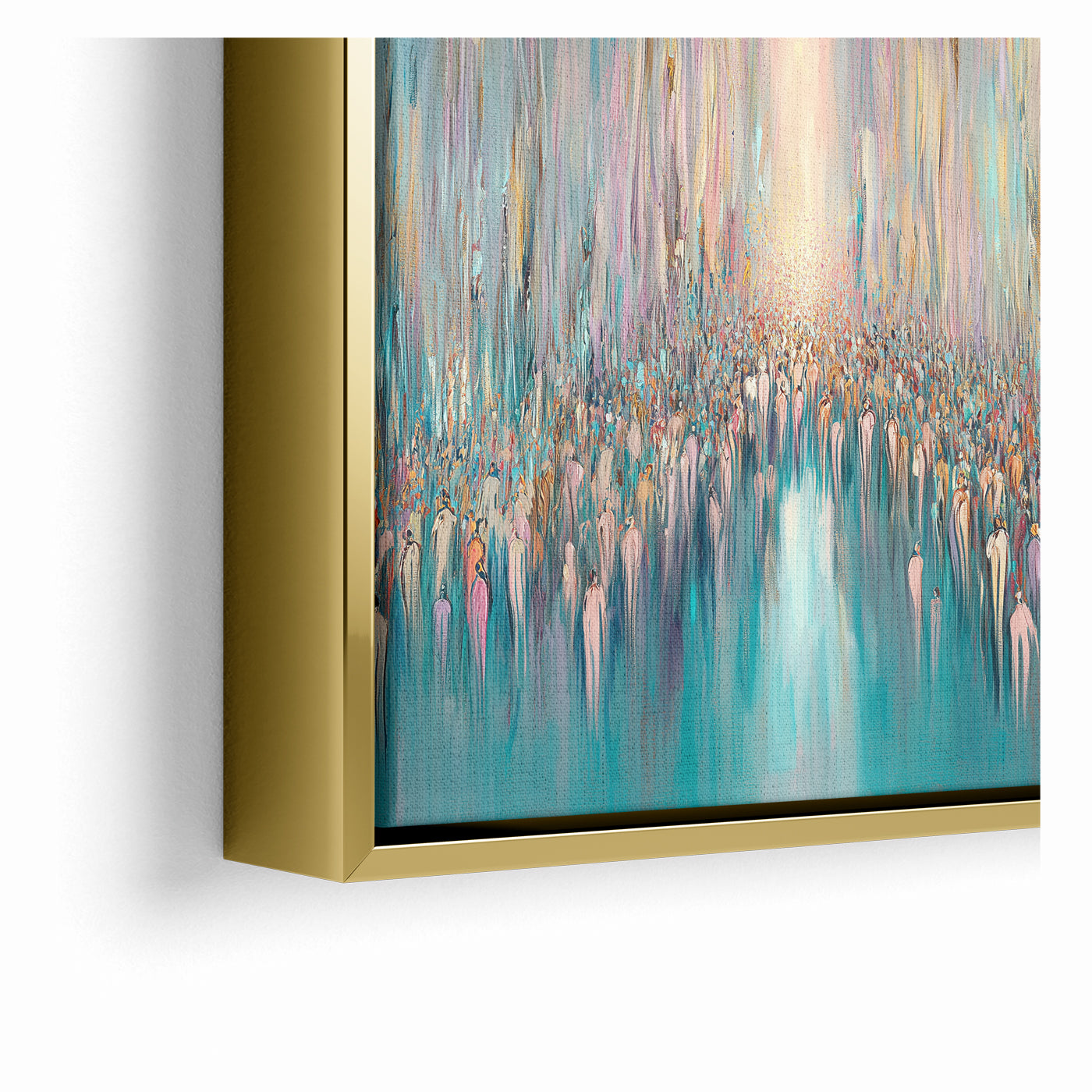 Between the Waters, The Crossing of the Red Sea – Abstract Biblical Painting