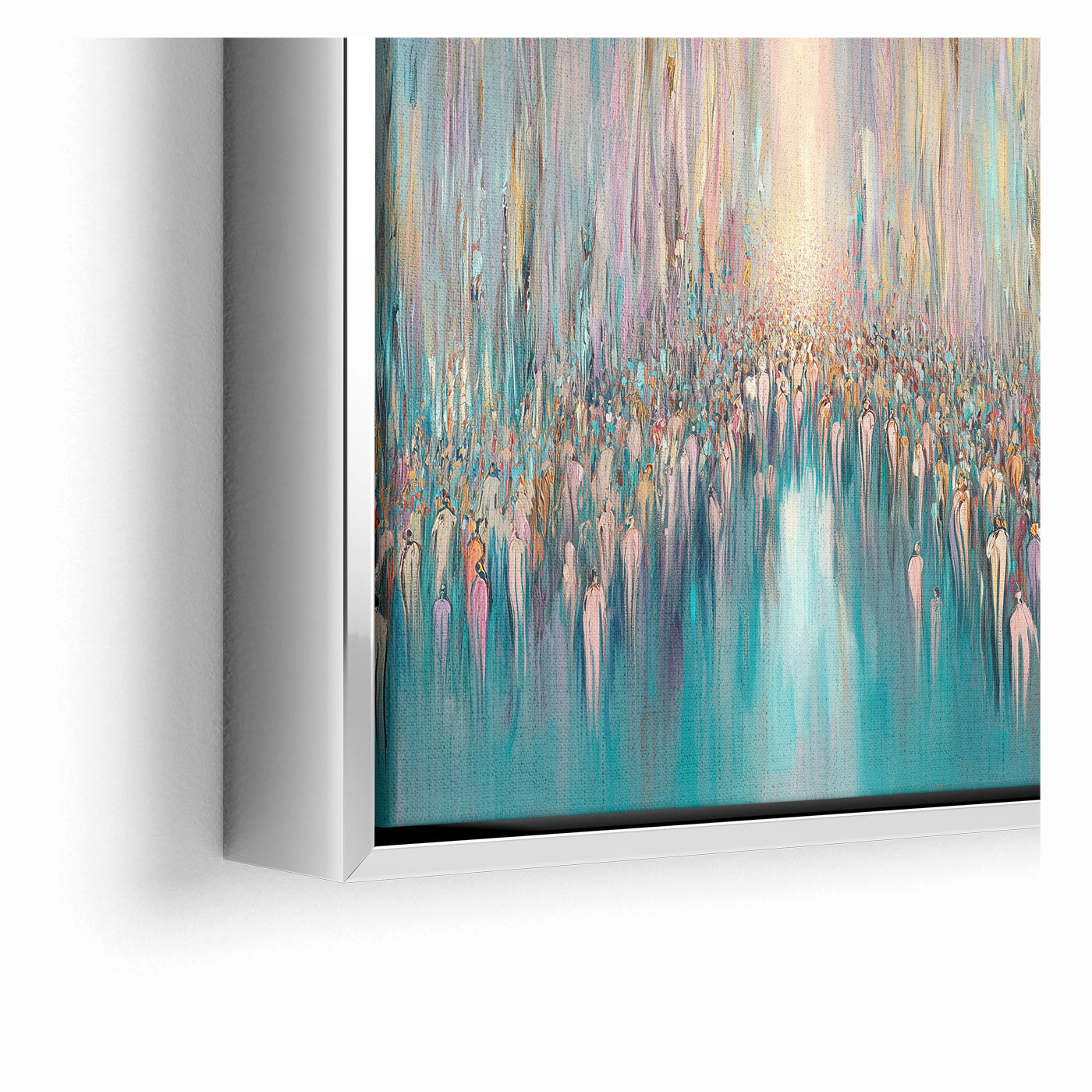 Between the Waters, The Crossing of the Red Sea – Abstract Biblical Painting