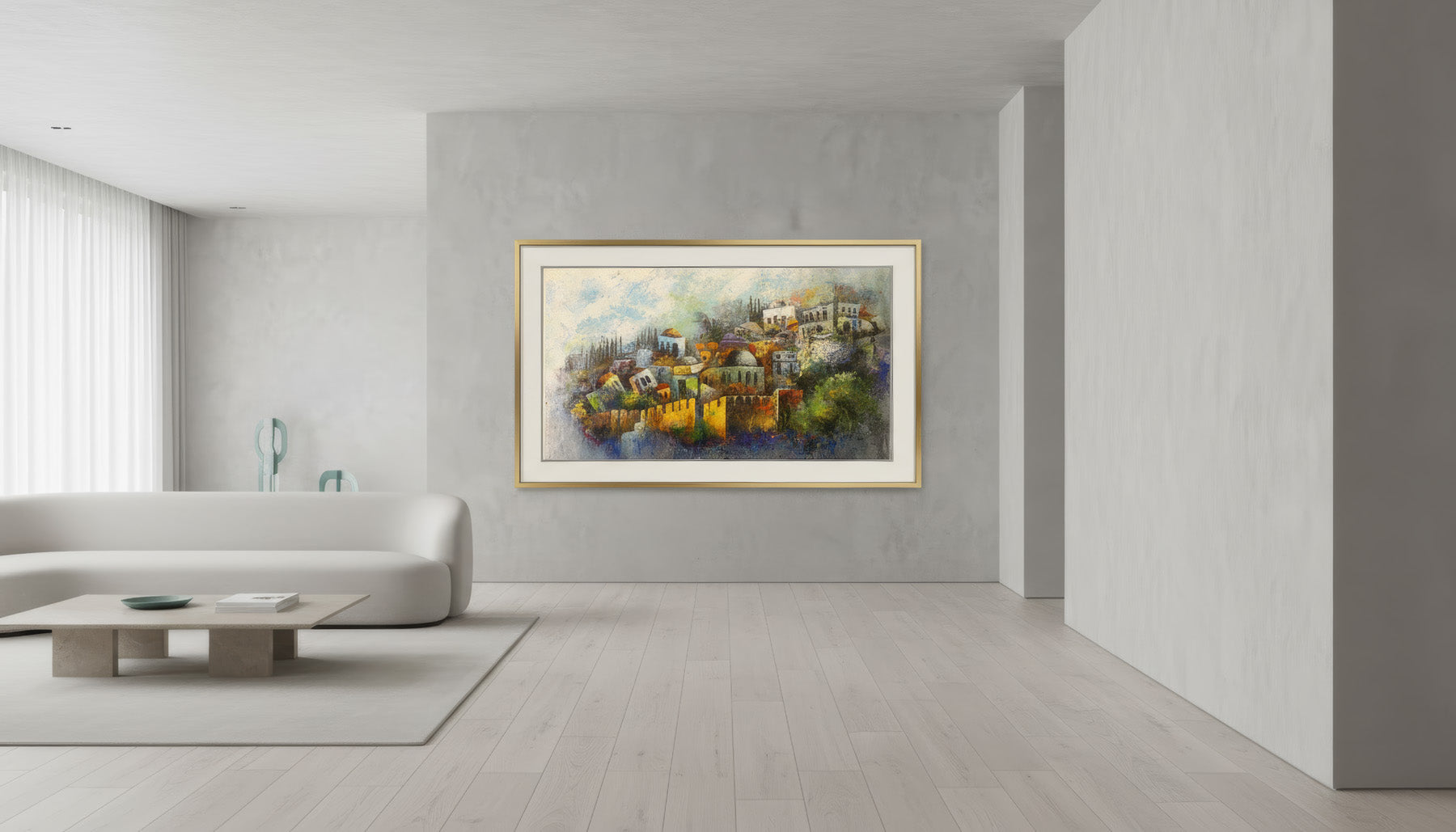 Yerushalayim Shel Maalah - Modern Jewish Art of Jerusalem by Yossi Bitton