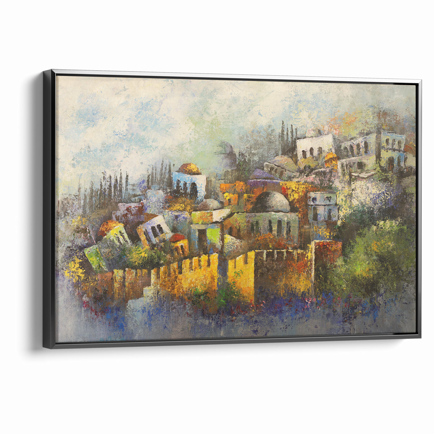 Yerushalayim Shel Maalah - Modern Jewish Art of Jerusalem by Yossi Bitton