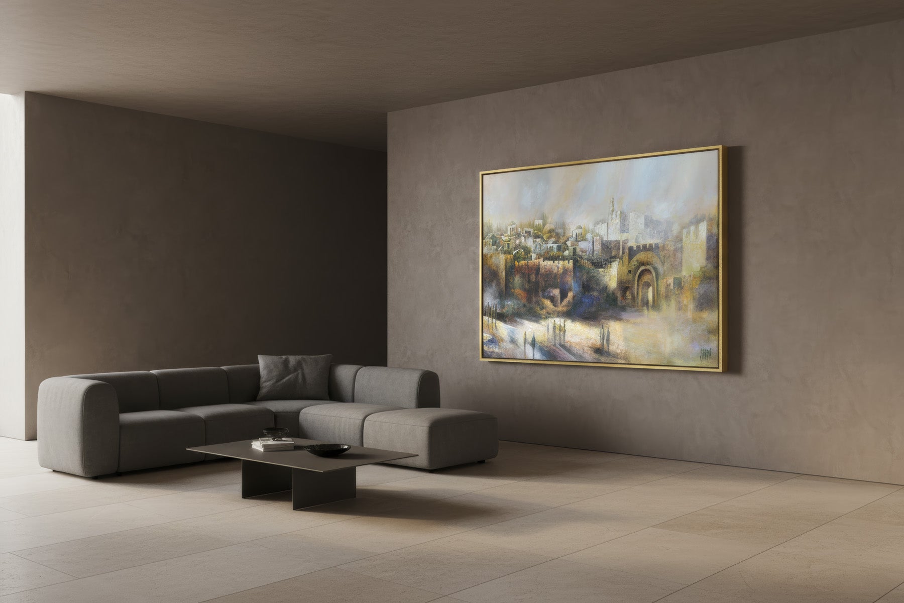 City of David - Modern Jewish Art of Jerusalem by Yossi Bitton