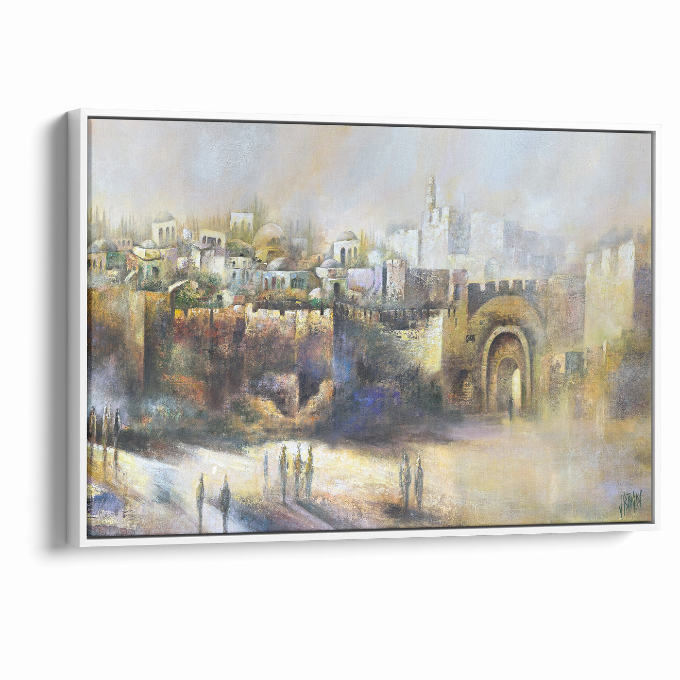 City of David - Modern Jewish Art of Jerusalem by Yossi Bitton