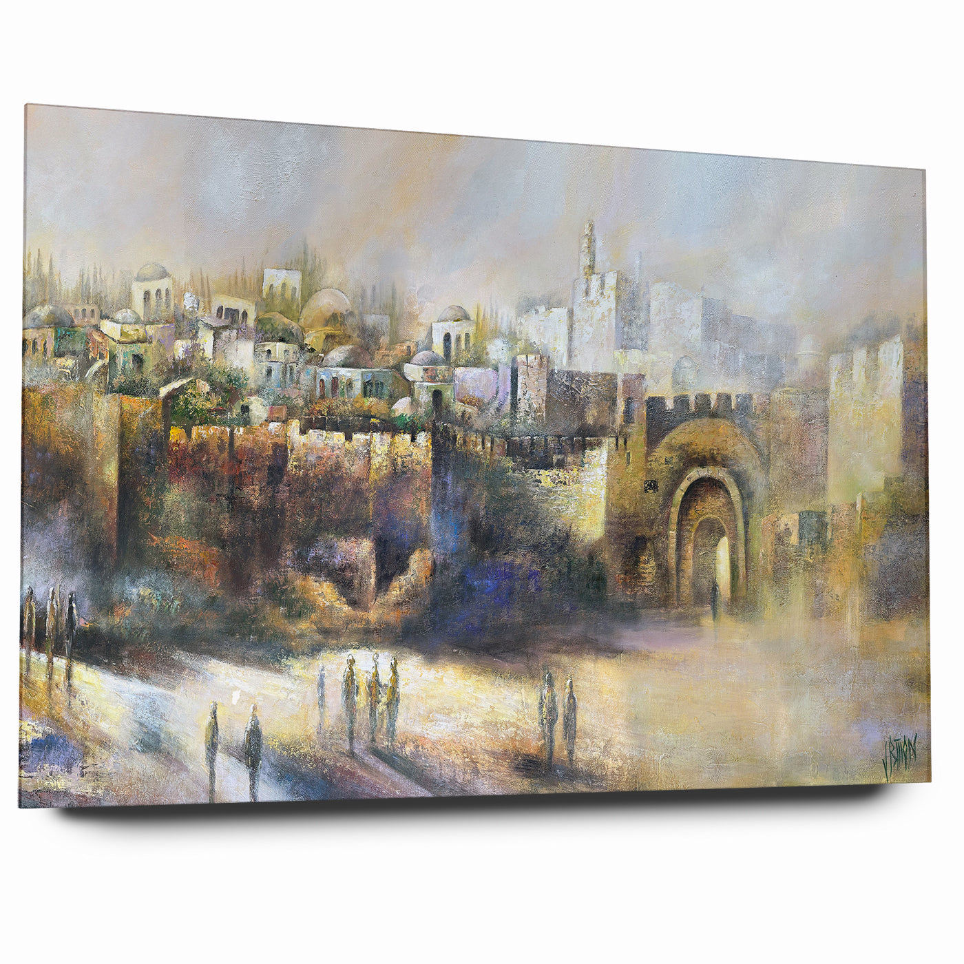 City of David - Modern Jewish Art of Jerusalem by Yossi Bitton
