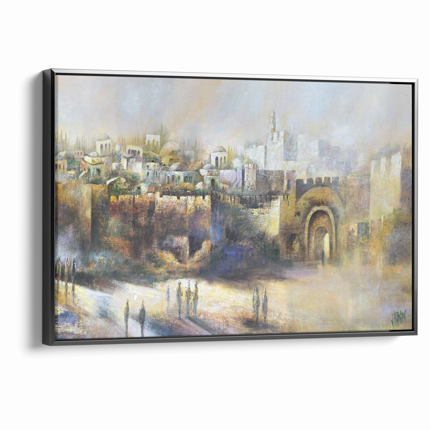 City of David - Modern Jewish Art of Jerusalem by Yossi Bitton