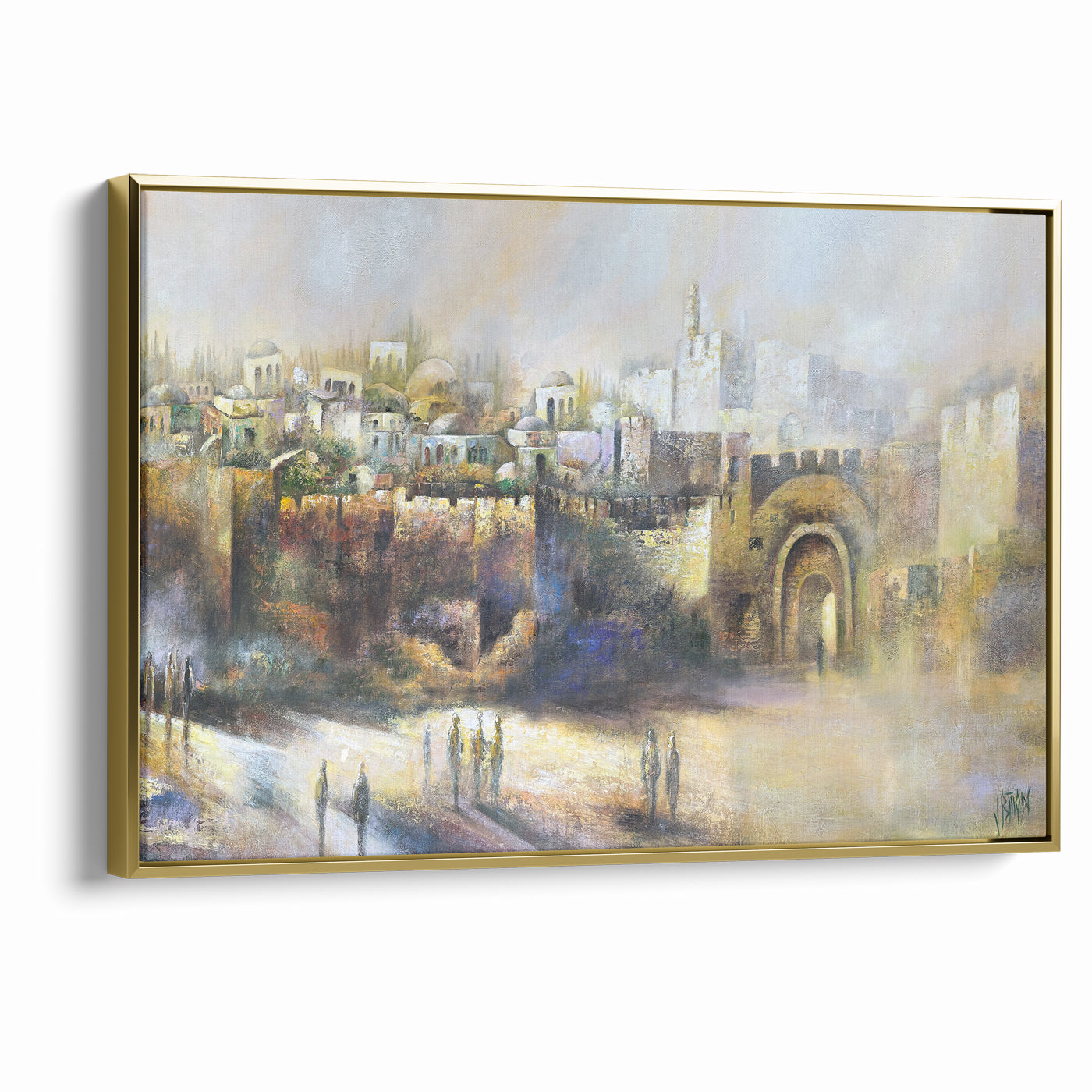 City of David - Modern Jewish Art of Jerusalem by Yossi Bitton