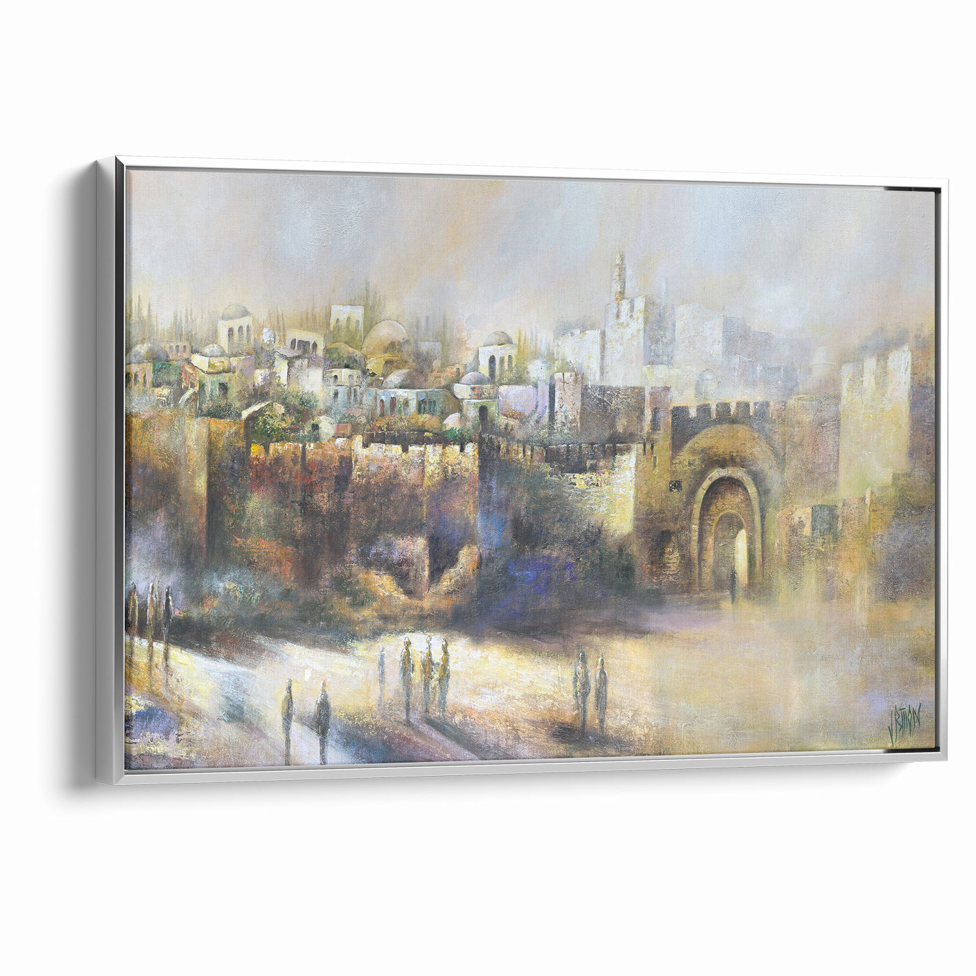 City of David - Modern Jewish Art of Jerusalem by Yossi Bitton