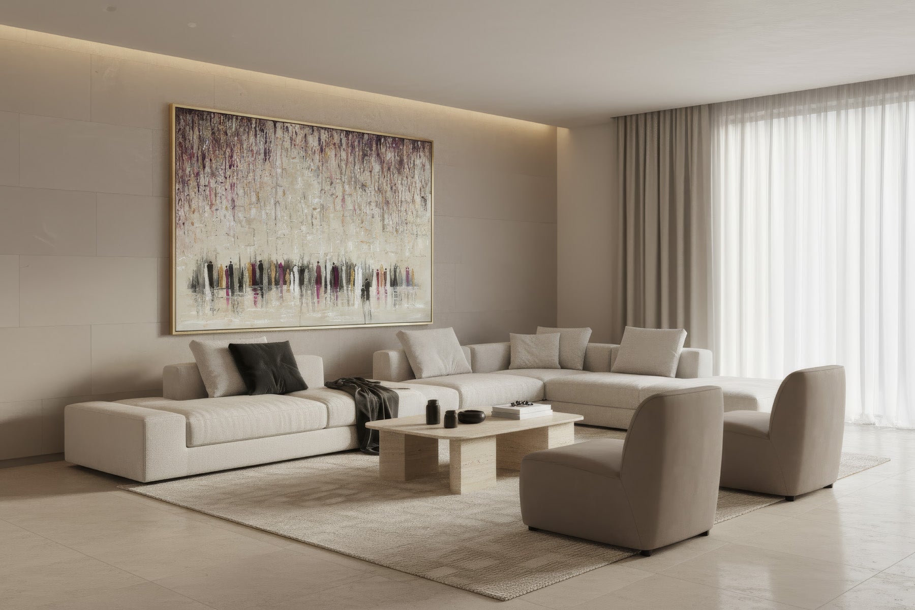 Spring Light - Modern Jewish Western Wall Art by Menucha Yankelevitch